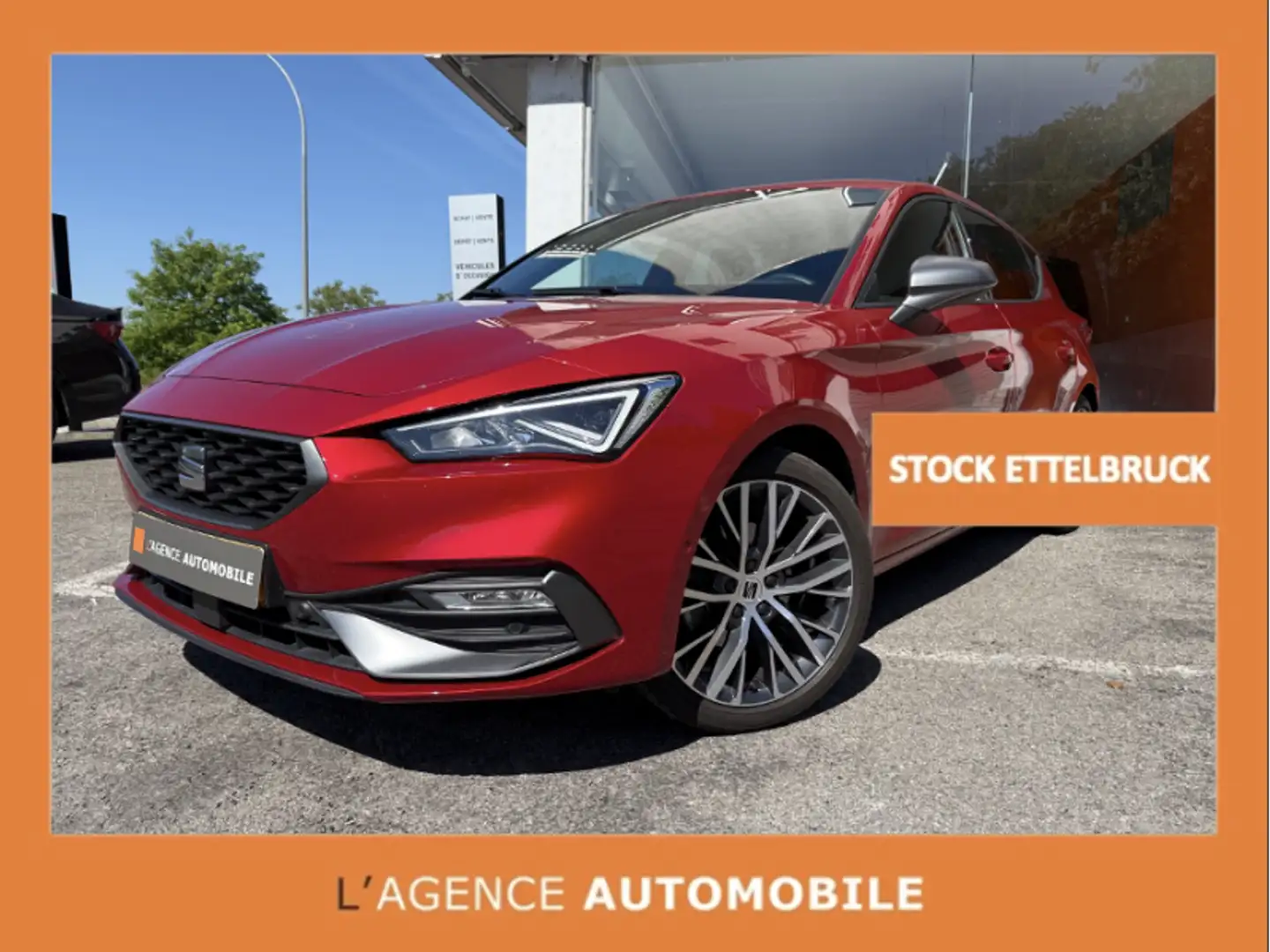 SEAT Leon FR Rouge - 1