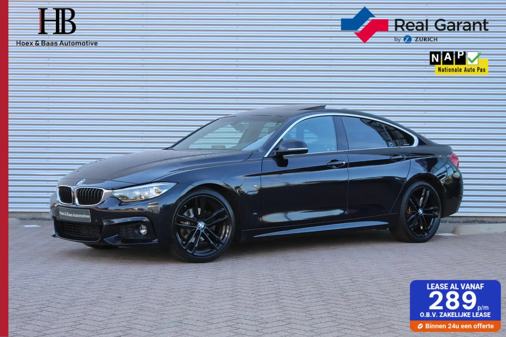 BMW 418 4-serie Gran Coupé 418i High Executive/M-pakket/Sc Noir - 1