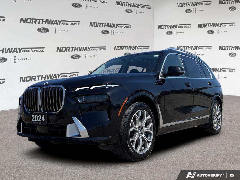 2024 BMW X7 xDrive40i Clean Carfax | Sunroof | 7 Seater