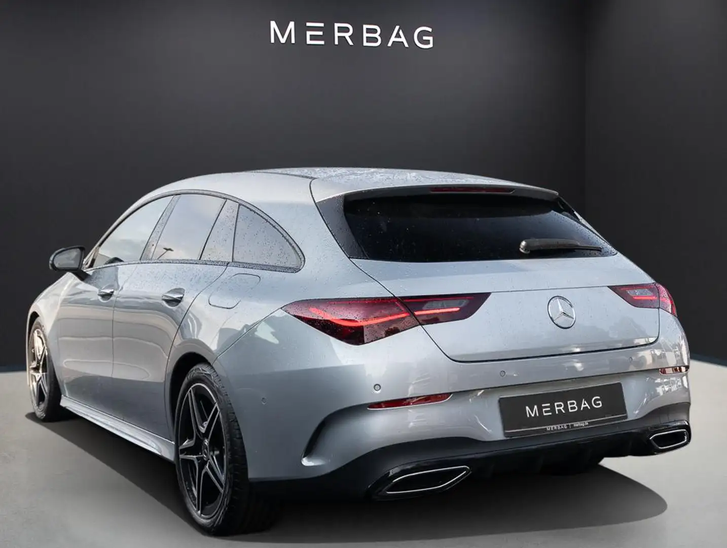 Mercedes-Benz CLA 200 d Shooting Brake Pano SpurW W-Paket LED Silber - 2