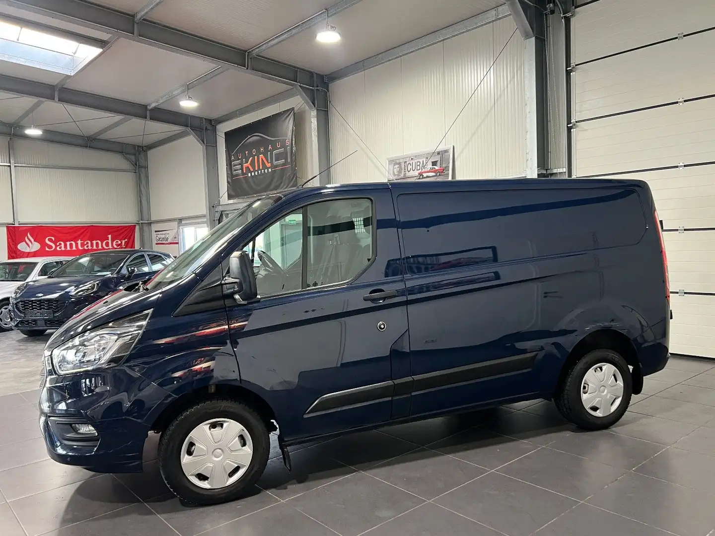Ford Transit Custom 2.0 TDCi Kasten L1H1 *Klima*PDC* Blau - 2