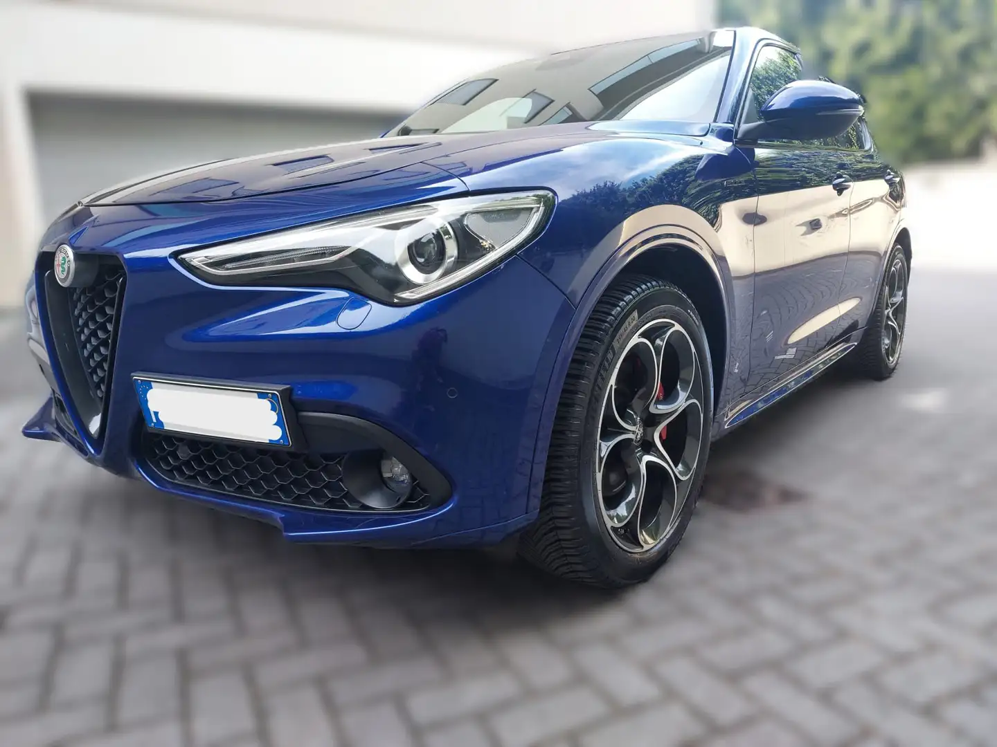 Alfa Romeo Stelvio Stelvio 2.2 Veloce Q4  CV 210 Aut MOTORE NUOVO Blu/Azzurro - 1