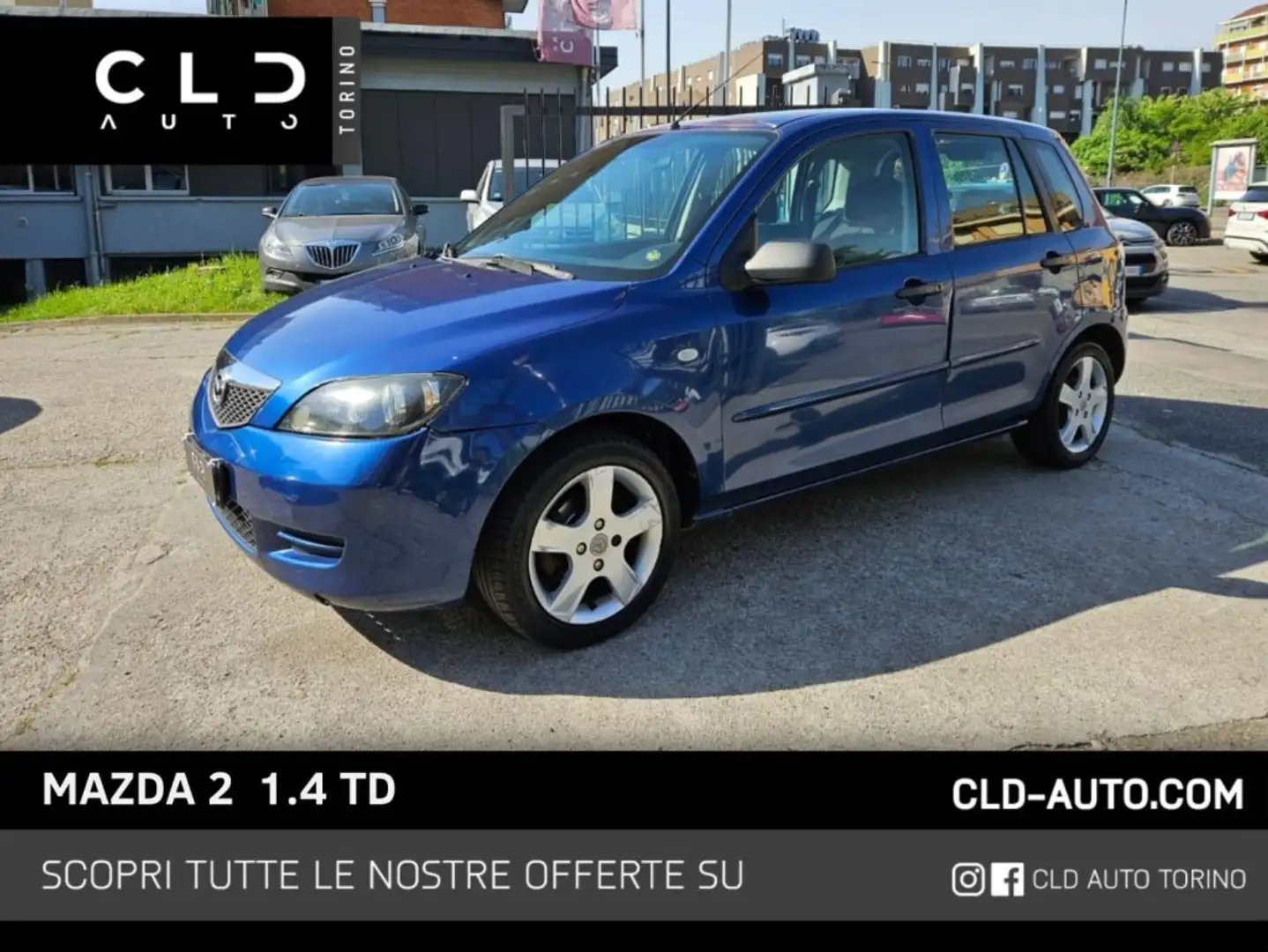Mazda 2 MY'06 1.4 TD 5p. Blu/Azzurro - 1