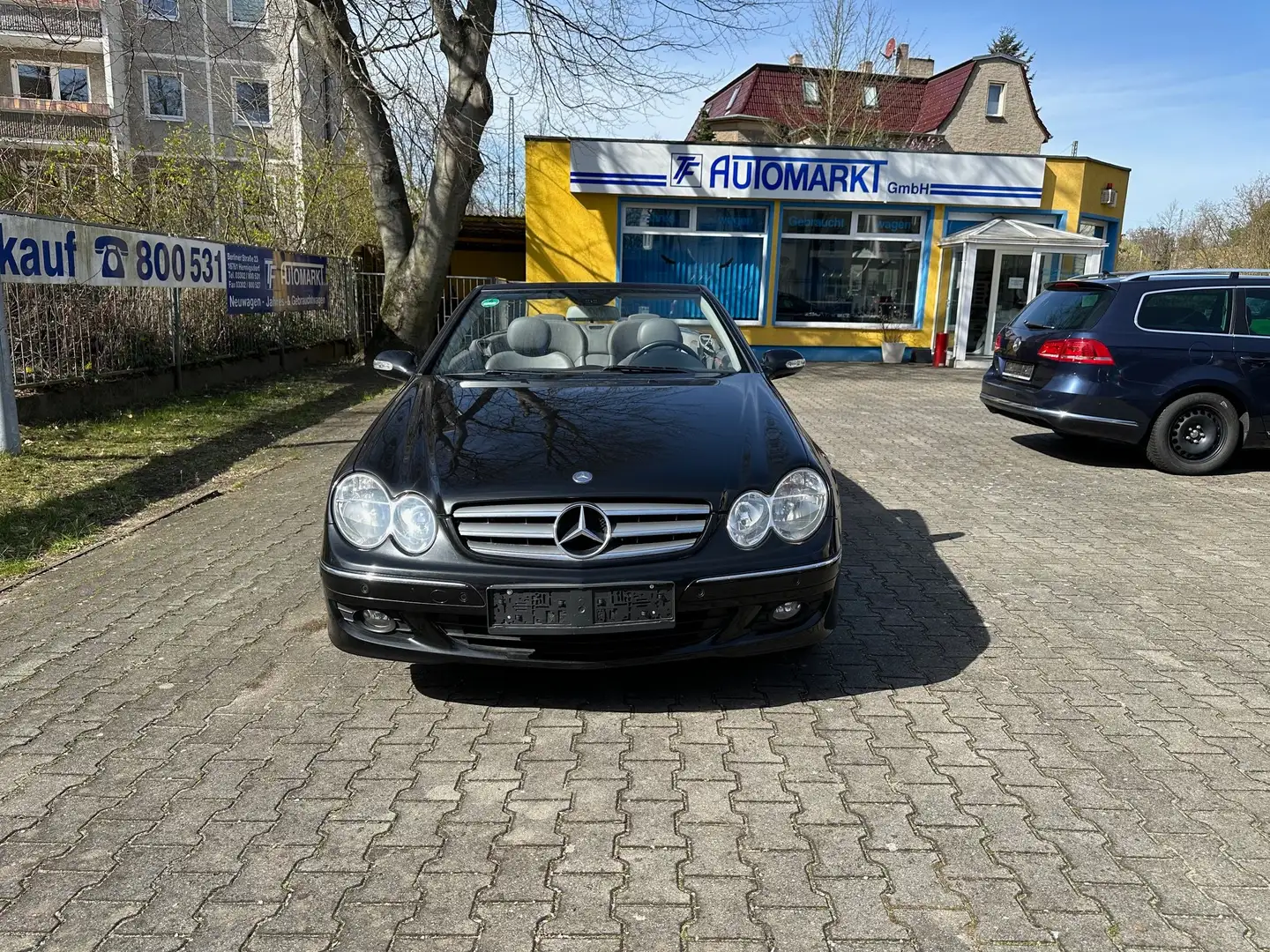 Mercedes-Benz CLK 200 Cabrio Kompressor Automatik Elegance/AllwetterRei. Schwarz - 2