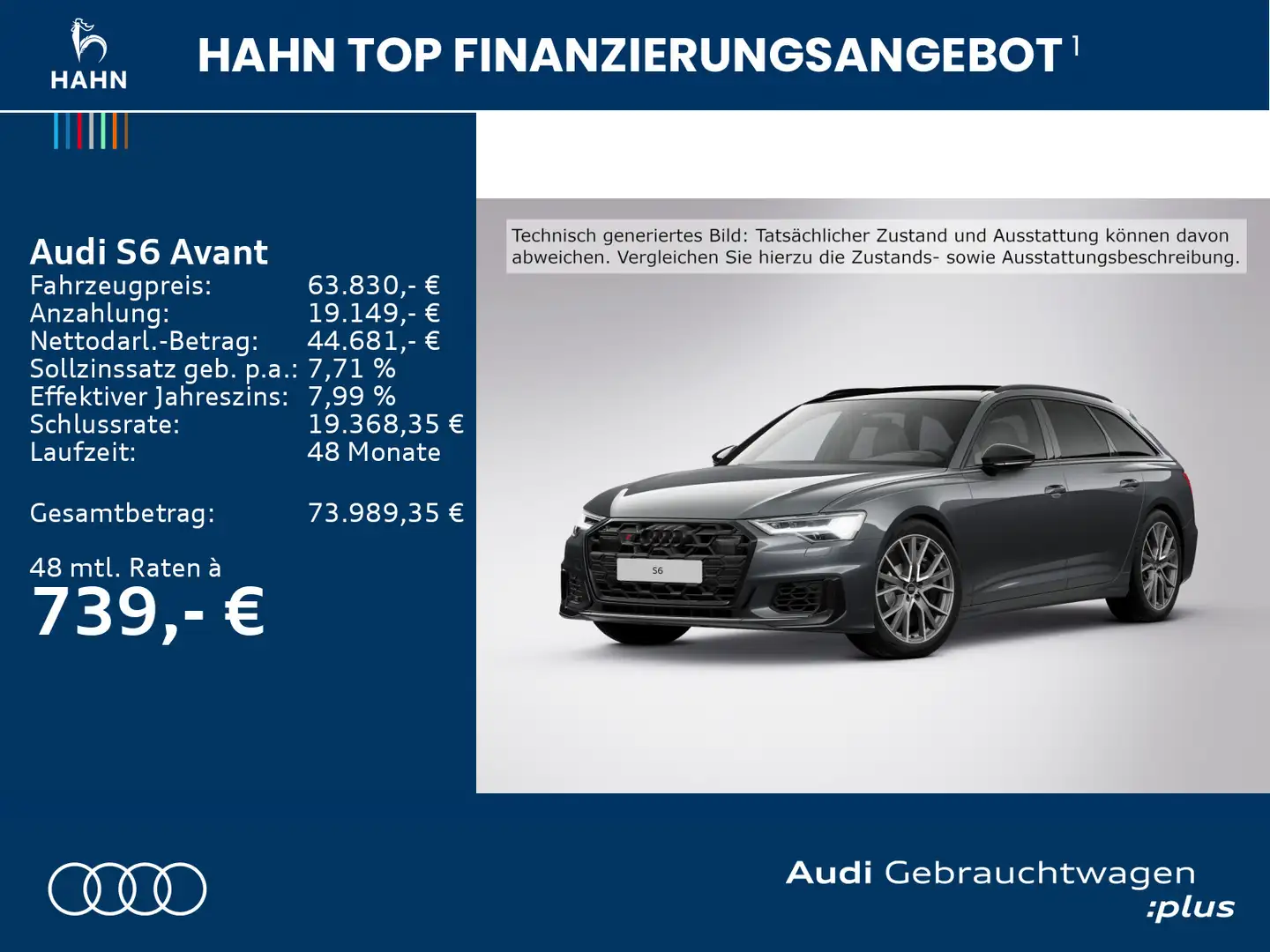 Audi S6 TDI quattro tiptrc 360° Pano Matrix Grau - 2