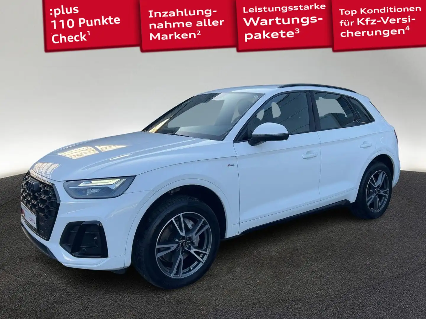 Audi Q5 40 TFSI S line quattro S tronic LED Sitzheizu Weiß - 1