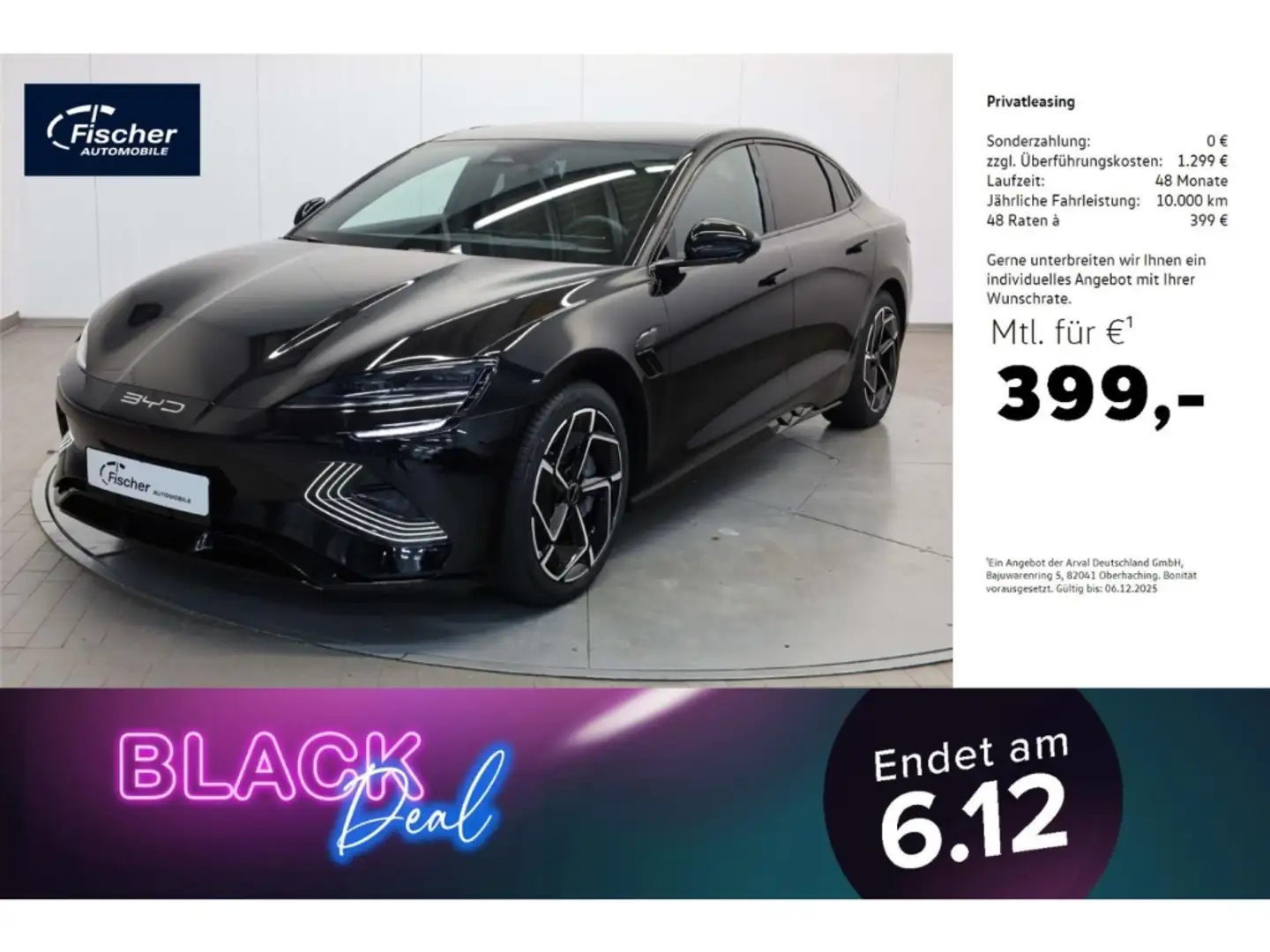 BYD Seal Elektro Design Чёрный - 1