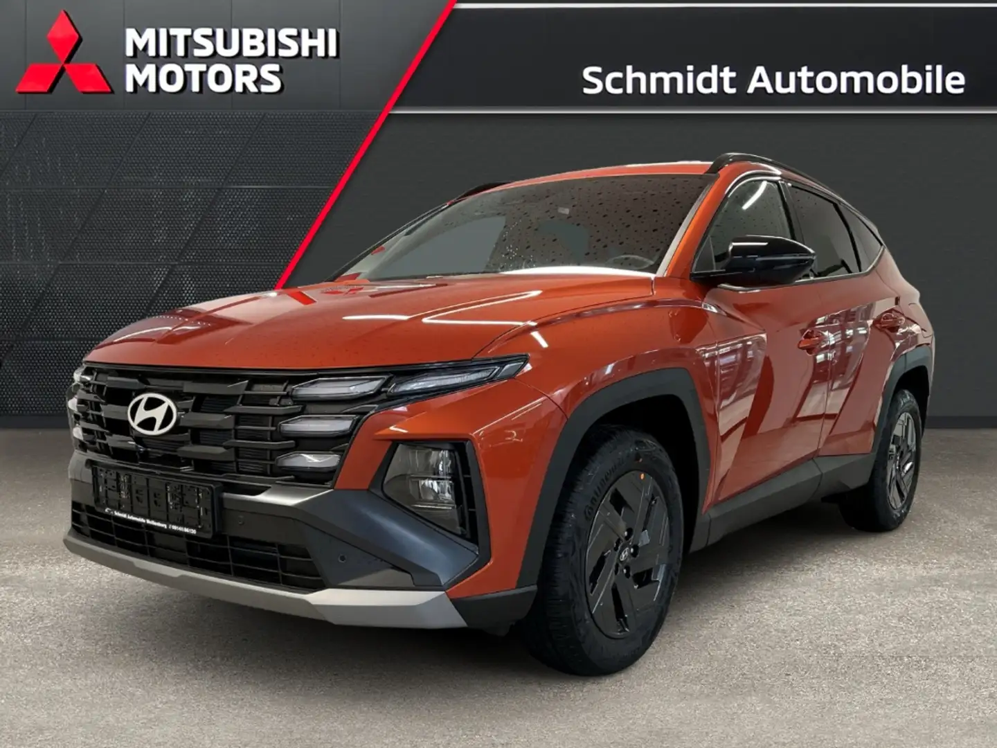 Hyundai TUCSON 1.6 T-GDI Trend+ Black Line Navi PDC Kamera Orange - 1