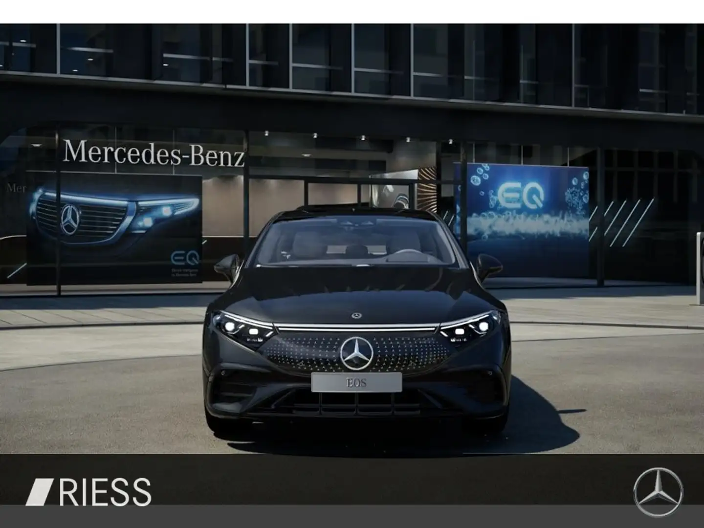 Mercedes-Benz EQS 450+ AMG Sport Night Distr AHK Hyper HUD Burmes Czarny - 2