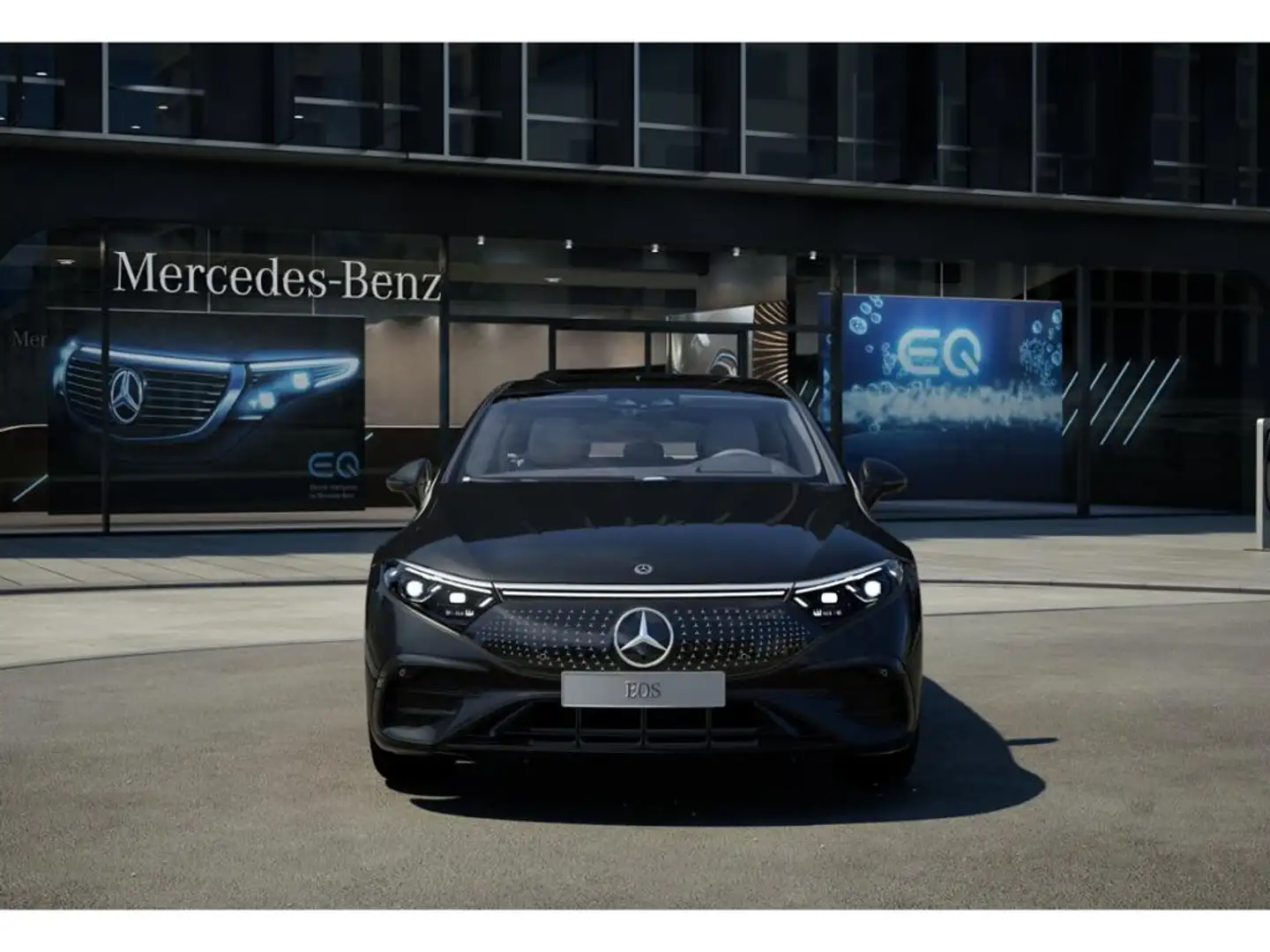 Mercedes-Benz EQS 450+ AMG Sport Night Distr AHK Hyper HUD Burmes Noir - 2