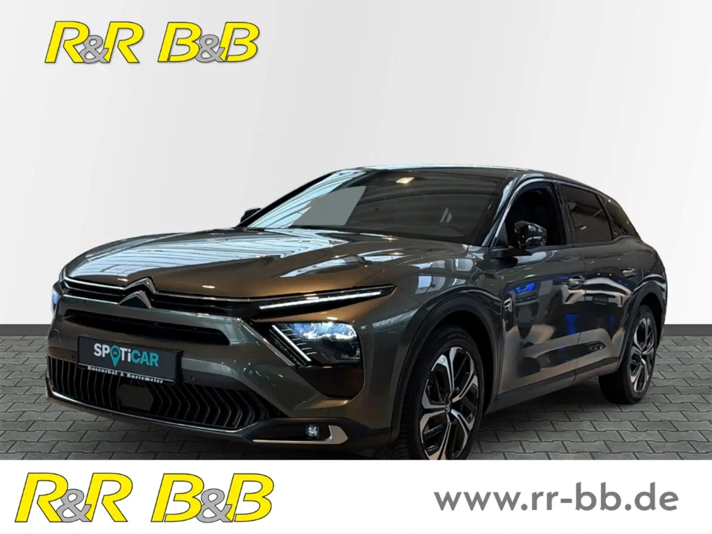 Citroen C5 X Plus PureTech 130 AT NAVI+RFK+CARPLAY+KLIMA+PDC+LE Grijs - 1