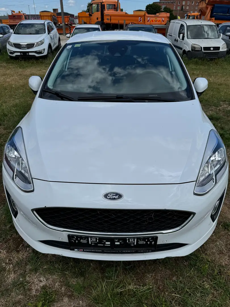 Ford Fiesta UNFALL! WSS-LENKRAD-SHZG 6-Gang KLIMA Tempomat ALU Weiß - 2
