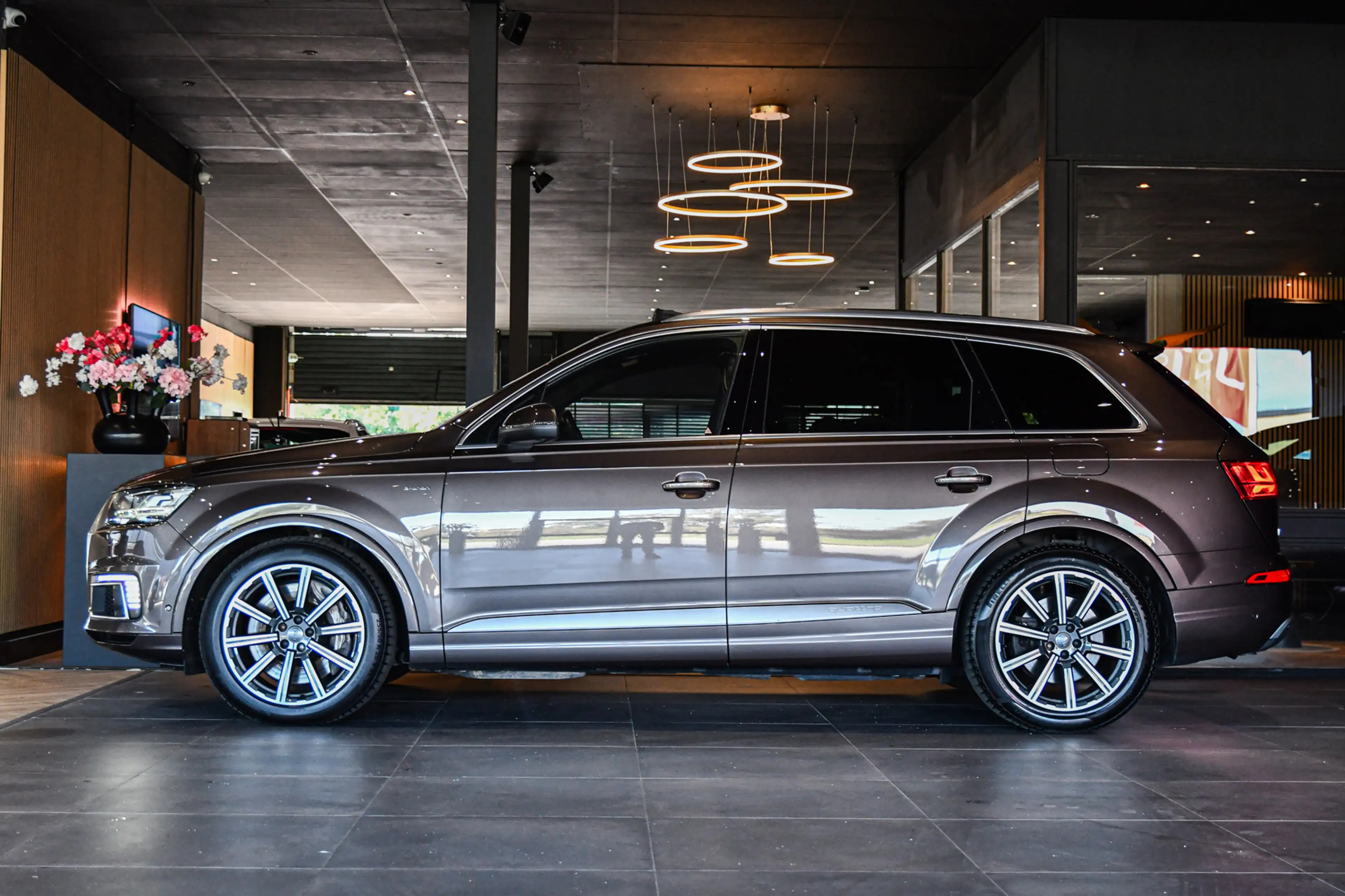 Audi Q7 e-tron 3.0 TDI quattro S-Line, Trekhaak, Luchtvering, Pan — photo 5