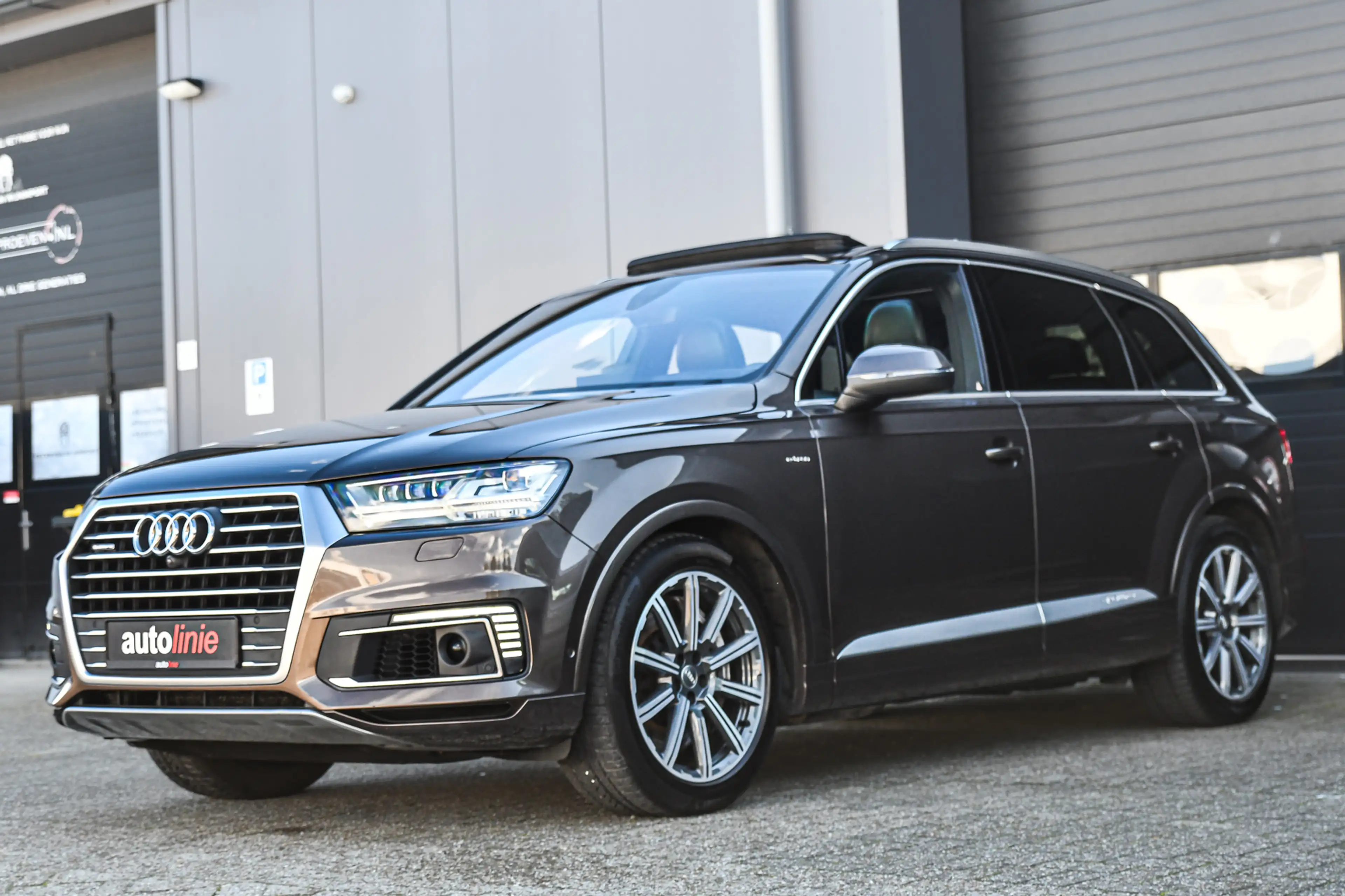 Audi Q7 e-tron 3.0 TDI quattro S-Line, Trekhaak, Luchtvering, Pan — photo 7