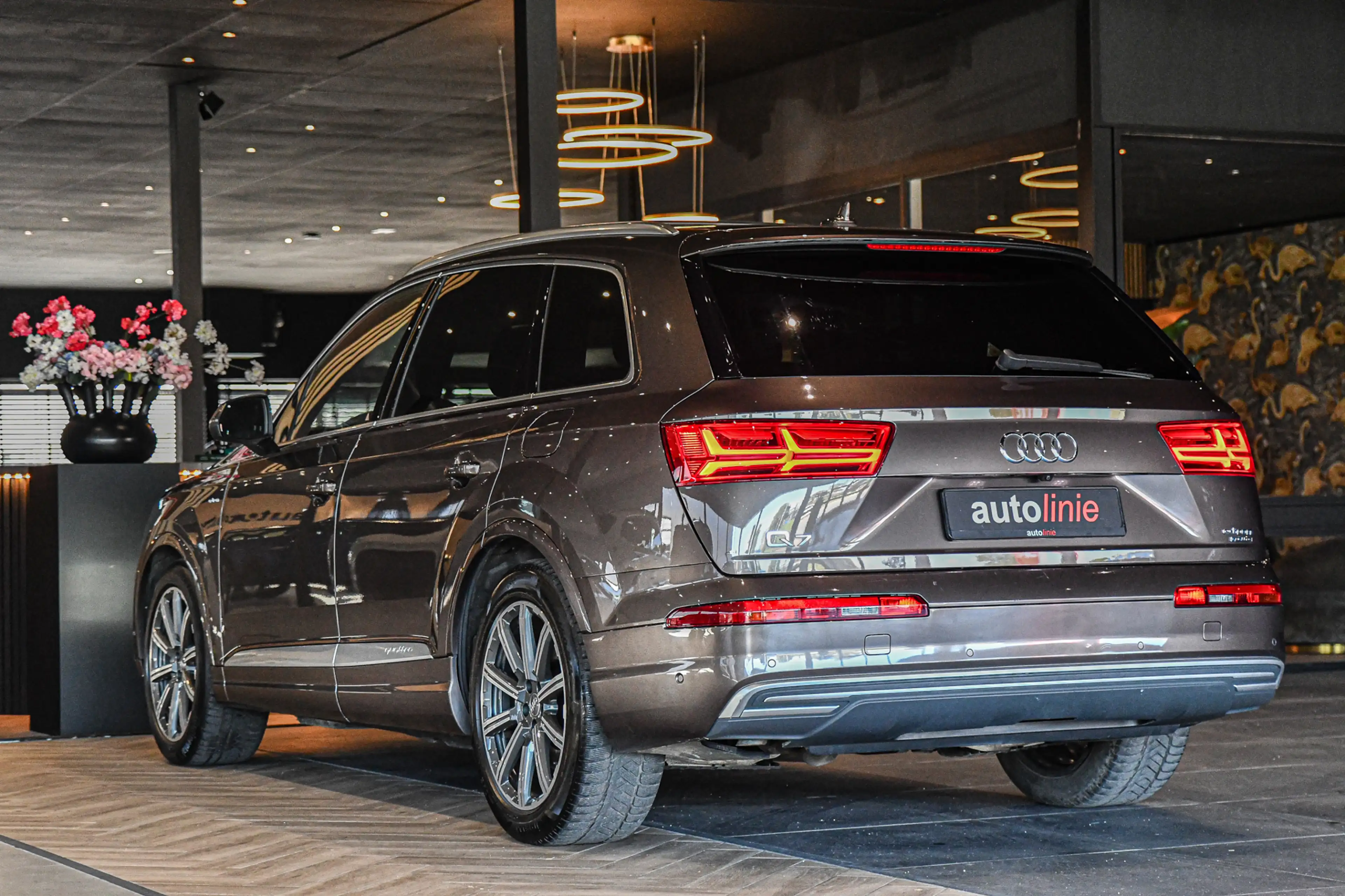Audi Q7 e-tron 3.0 TDI quattro S-Line, Trekhaak, Luchtvering, Pan — photo 2