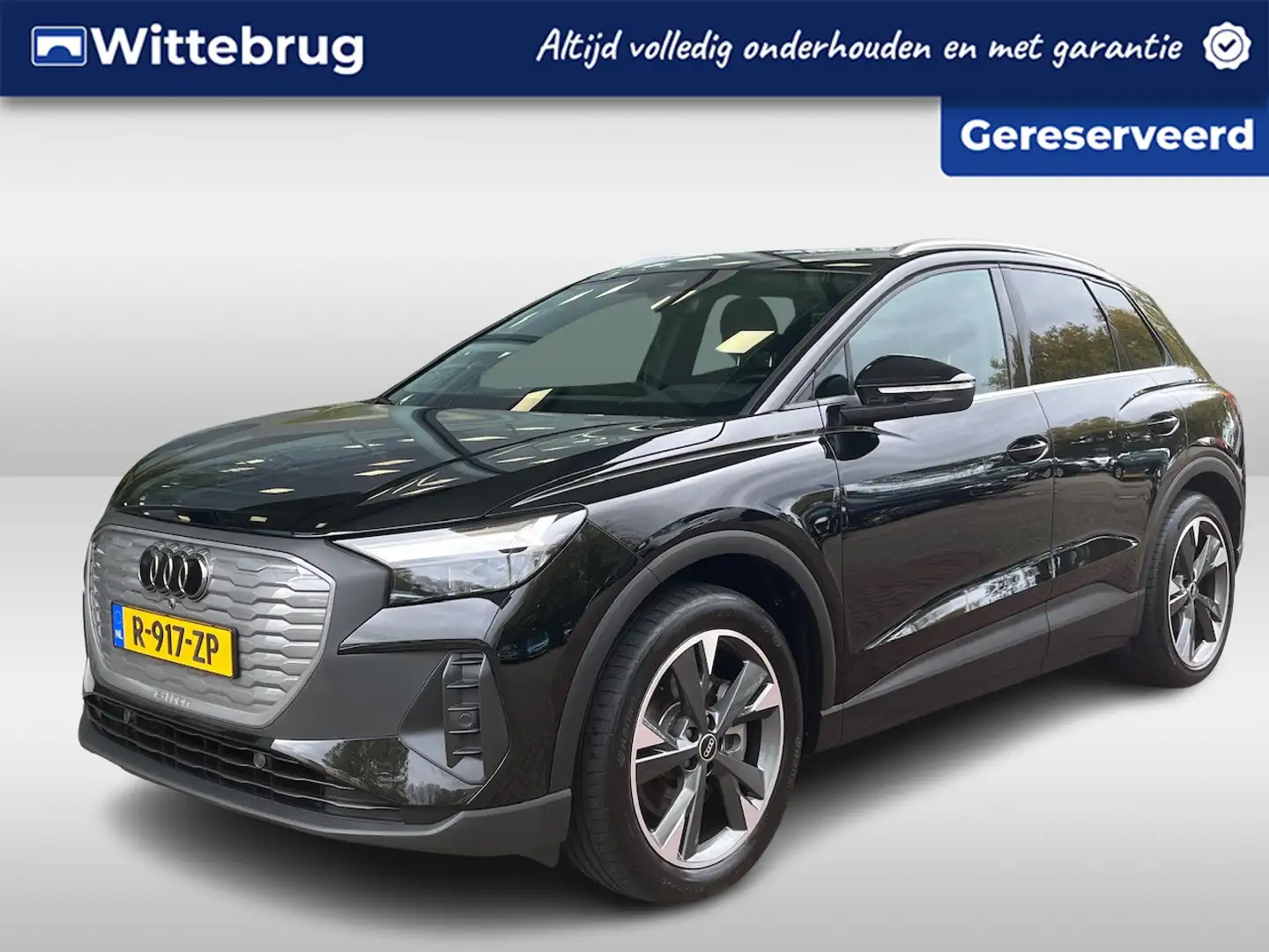 Audi Q4 e-tron 40 Edition 77 kWh / Zwenkbare Trekhaak / 20 Inch / Zwart - 1