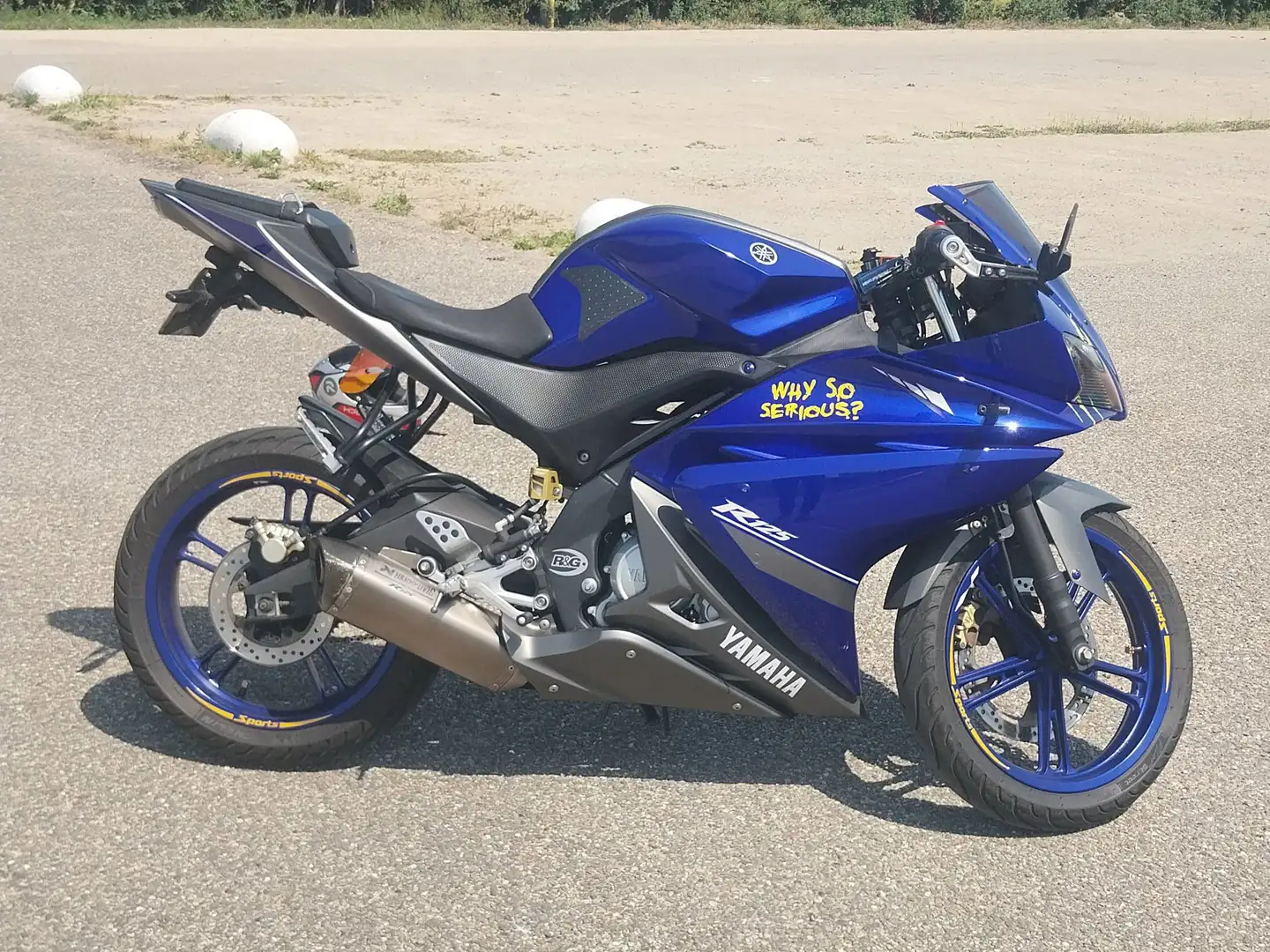 Yamaha YZF-R125 Blauw - 2