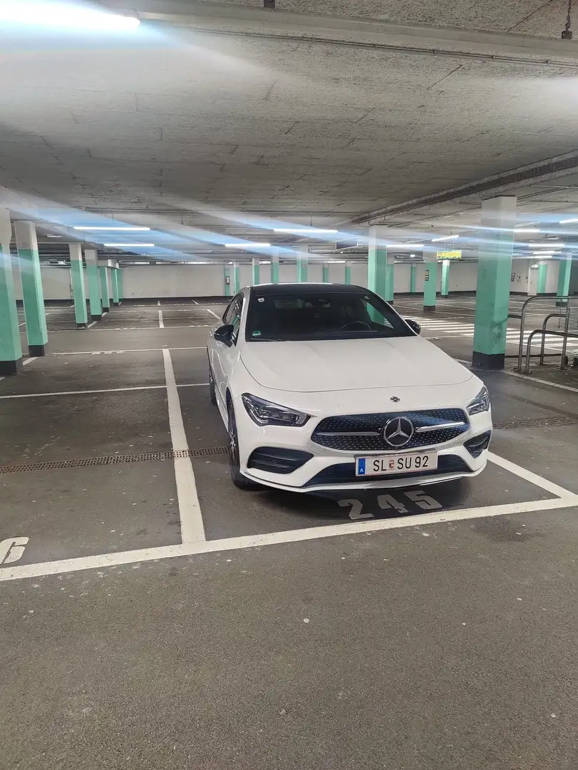 Mercedes-Benz CLA 250 Sport Aut. AMG Line Weiß - 2