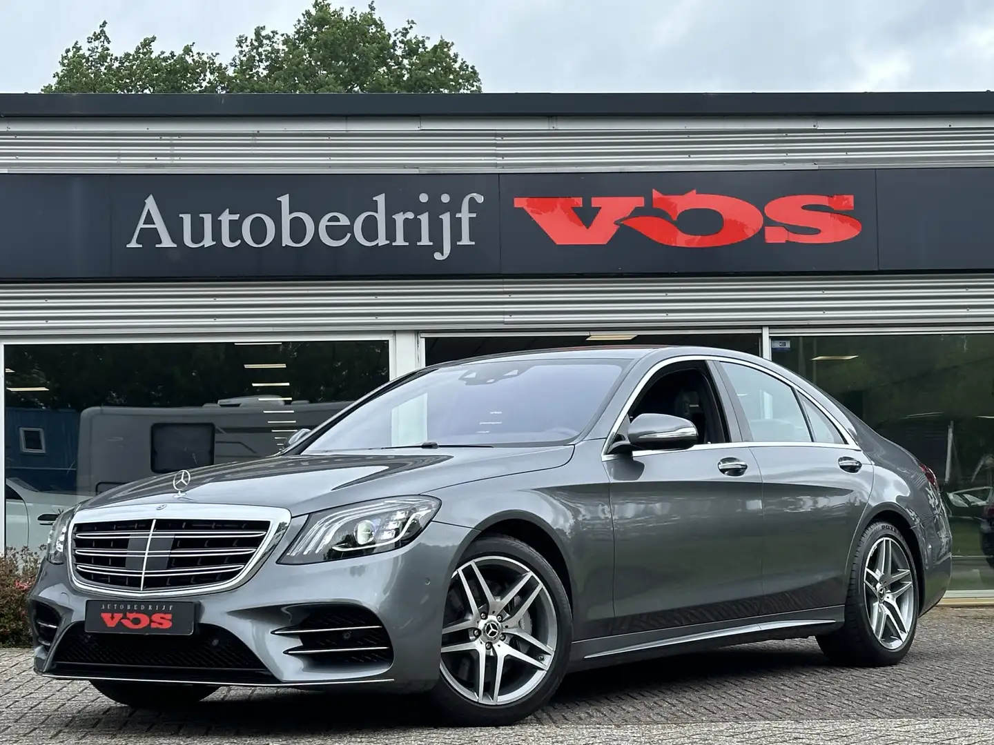 Mercedes-Benz S 350 350d | AMG-Line | 1e eigenaar | HUD | Stoelverwarm Grijs - 1