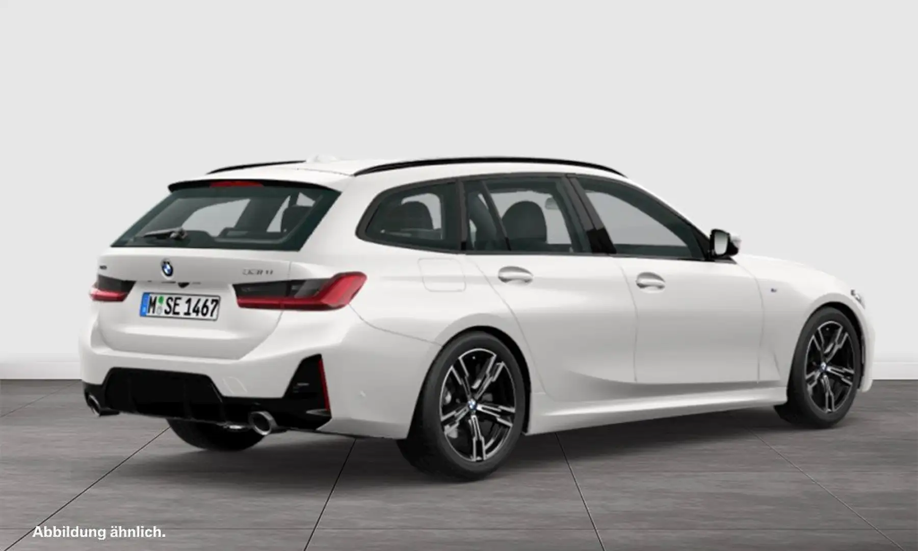 BMW 330 i xDrive M SPORT+ACC+PA+HiFi+SHZ+WIDESCREEN Weiß - 2