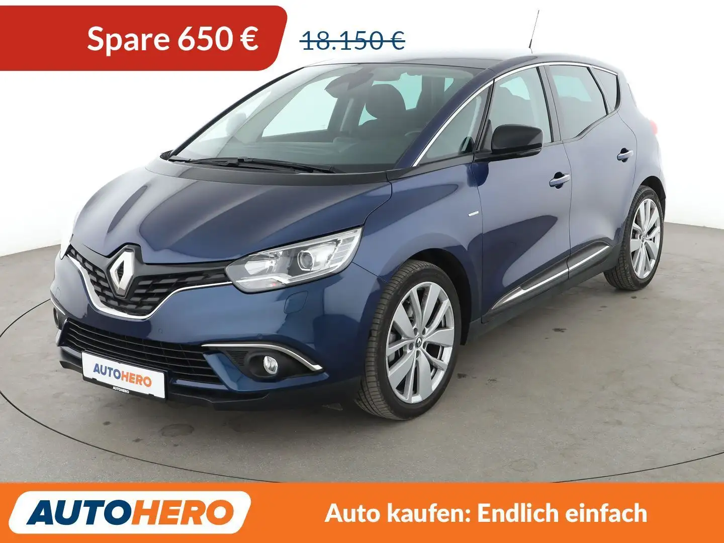 Renault Scenic 1.3 TCe Limited Aut.*NAVI*PDC*CAM*SHZ*TEMPO*KLIMA* Blau - 1