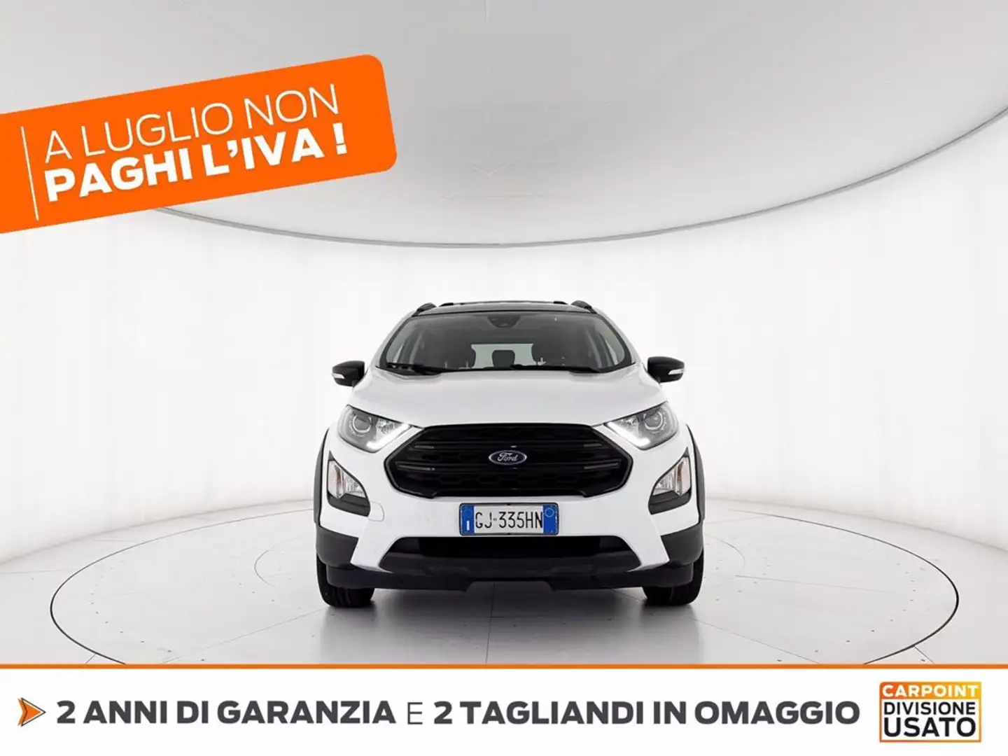 Ford EcoSport 1.0 ecoboost active s&s 125cv GPL Weiß - 2