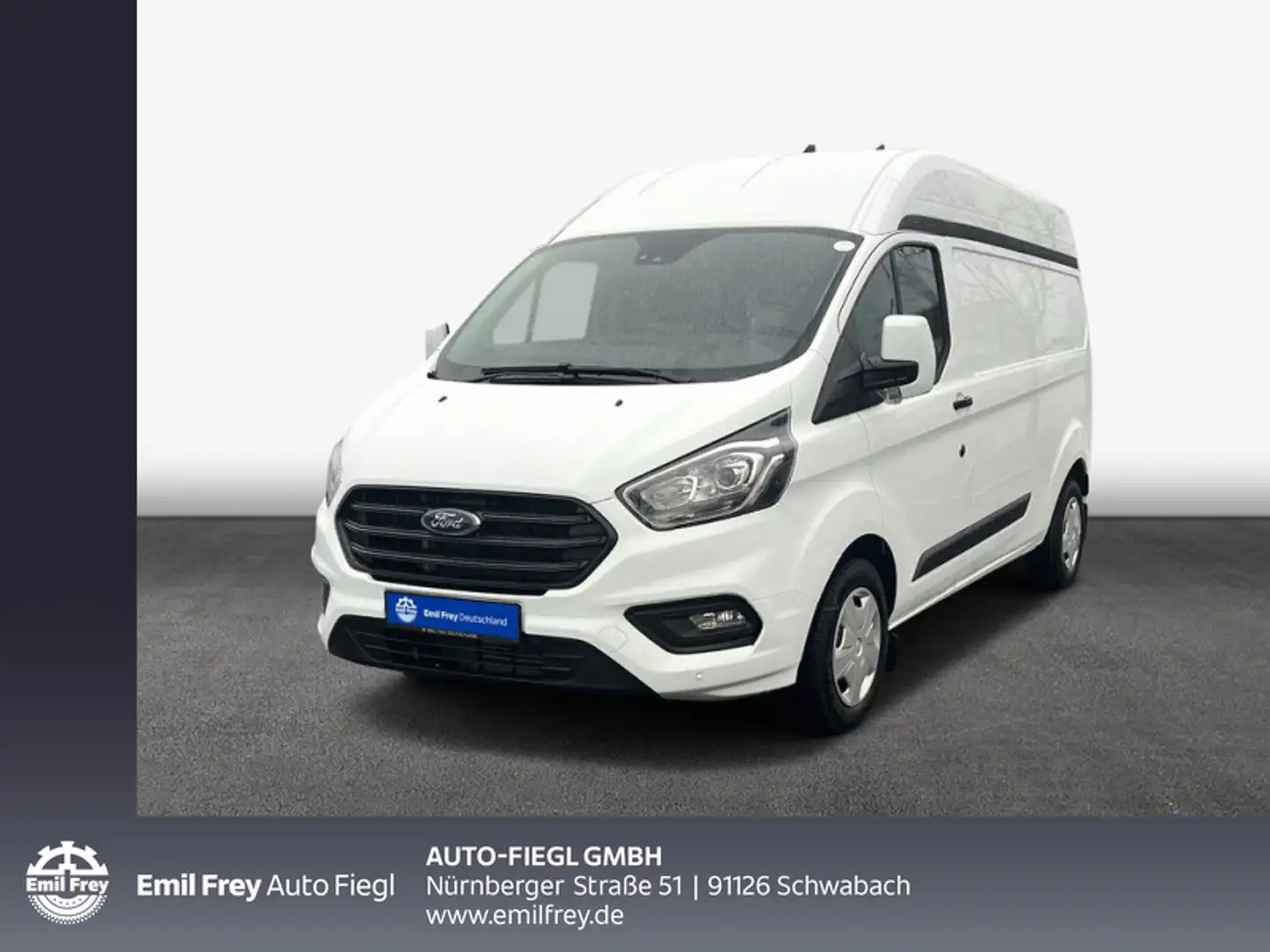 Ford Transit Custom Kasten LKW Trend 320 L2H2 VA 96 kW, Weiß - 1