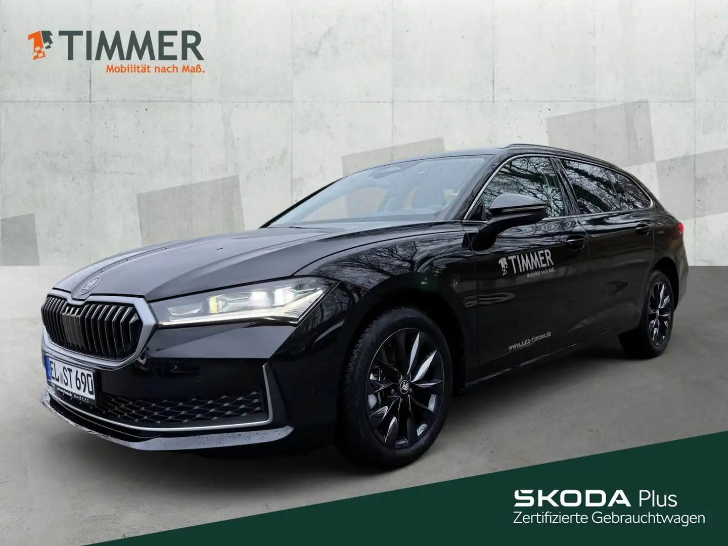 Skoda Superb Combi 2.0 TDI DSG Selection *AHK*CANTON* Schwarz - 1