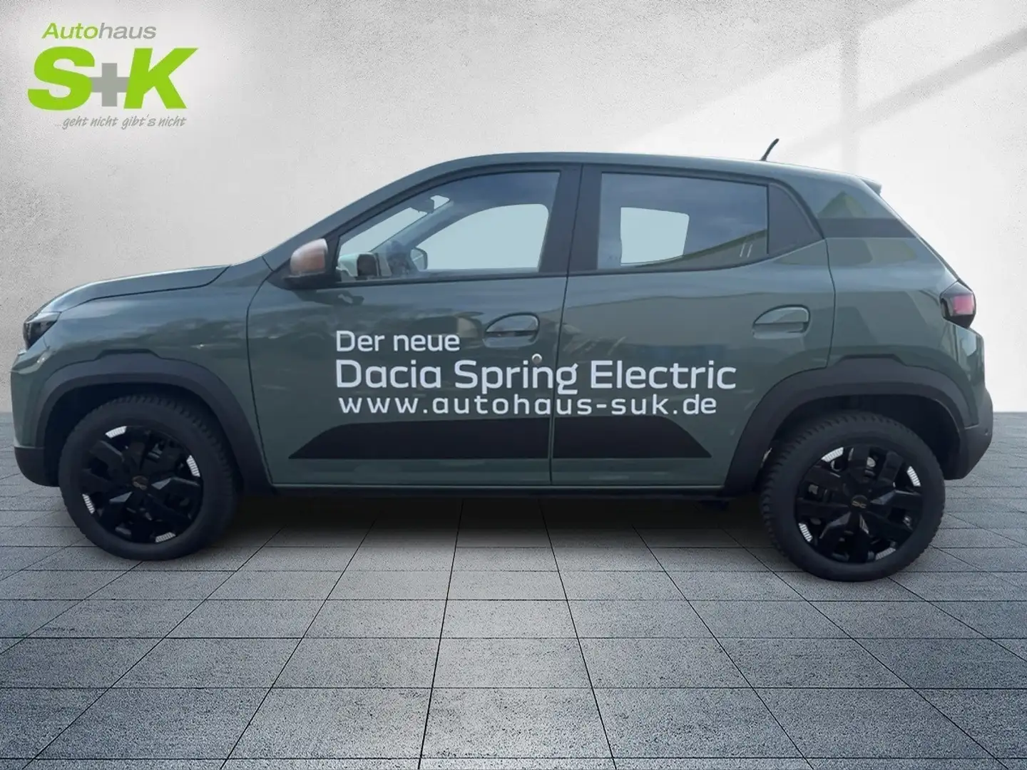 Dacia Spring Extreme ELECTRIC 65 GJR Rückfahrkamera Navi Grün - 2