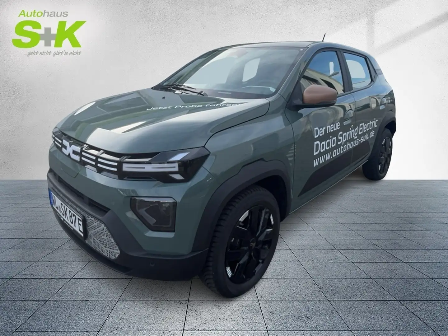 Dacia Spring Extreme ELECTRIC 65 GJR Rückfahrkamera Navi Grün - 1