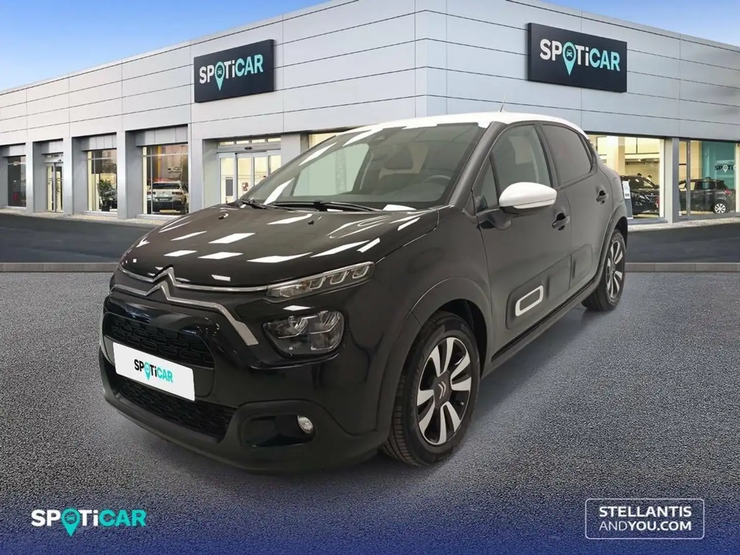 Citroen C3 PureTech 60KW (83CV) Shine Schwarz - 1