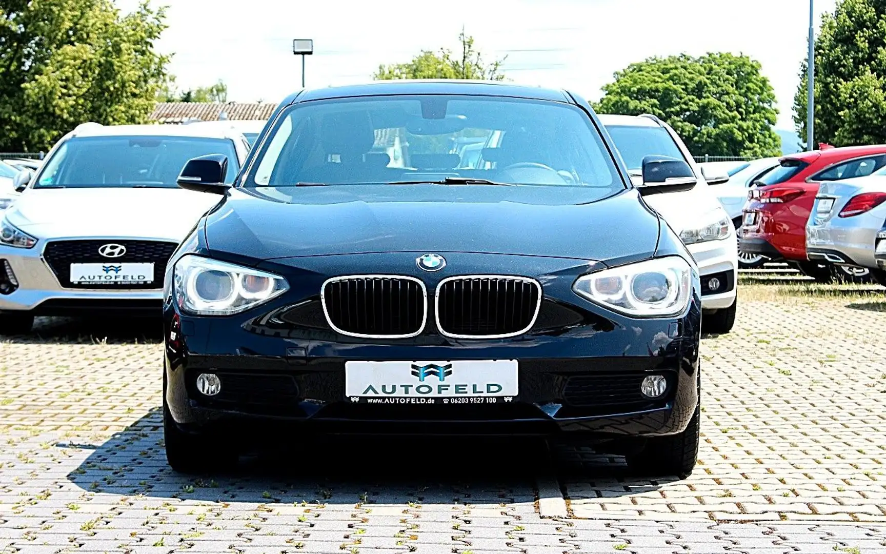 BMW 116 d/NAVI/BIXENON/LED/BT/PDC/TEMP/SHZ/KLIMA/ Schwarz - 2