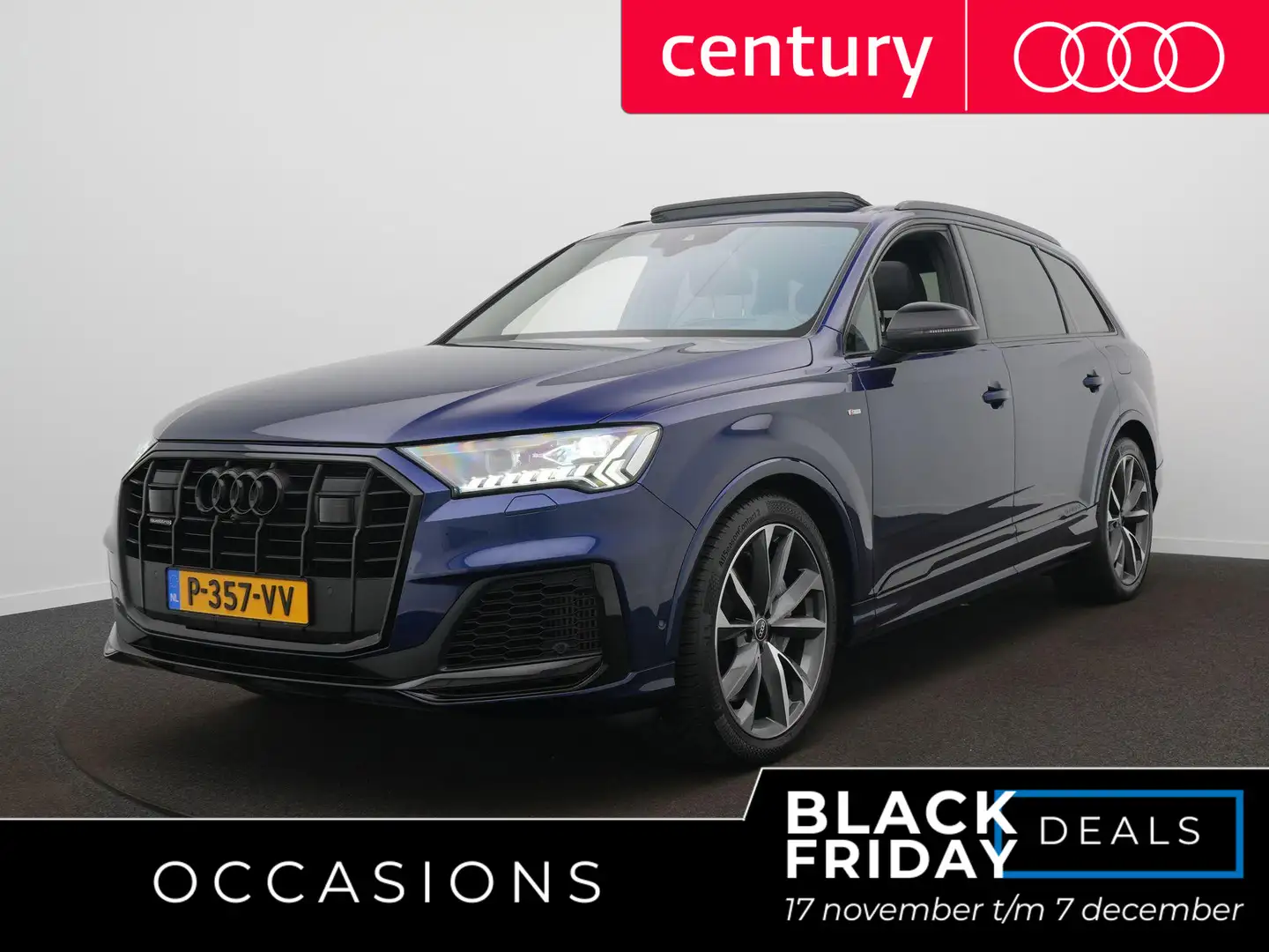 Audi Q7 60 TFSI e quattro Competition S-Line | Elek. Trekh Blauw - 1