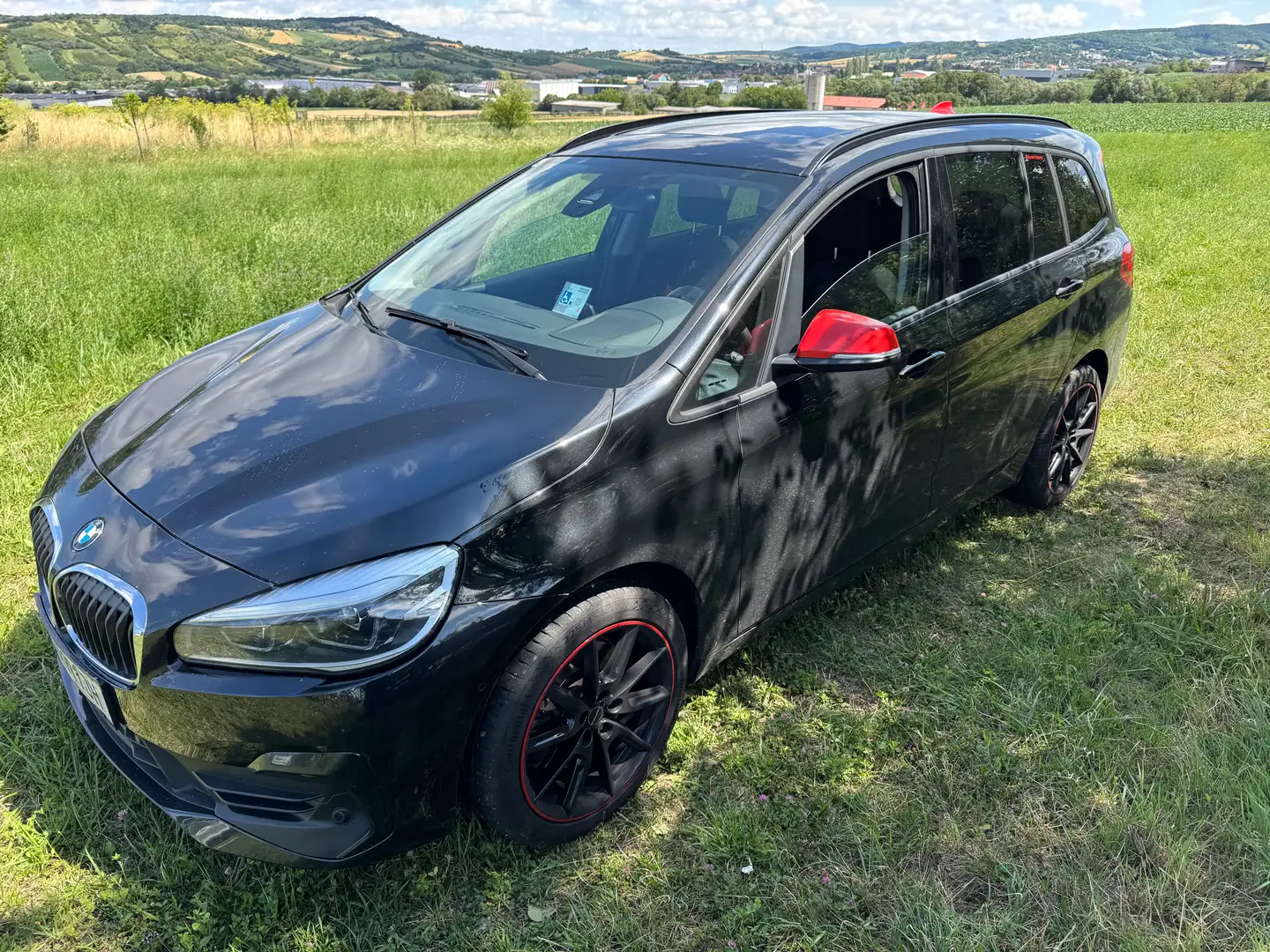 BMW 218 218d Gran Tourer Aut. 7 Sitzer Schwarz - 2
