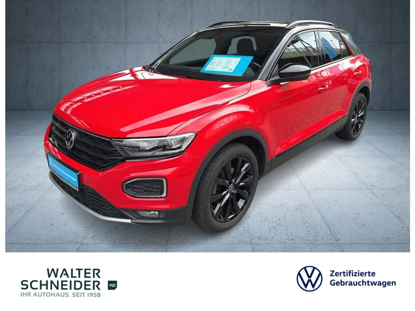 Volkswagen T-Roc Sport 1.5 l TSI Sport Navi DAB+ Rückfahrka Rojo - 1