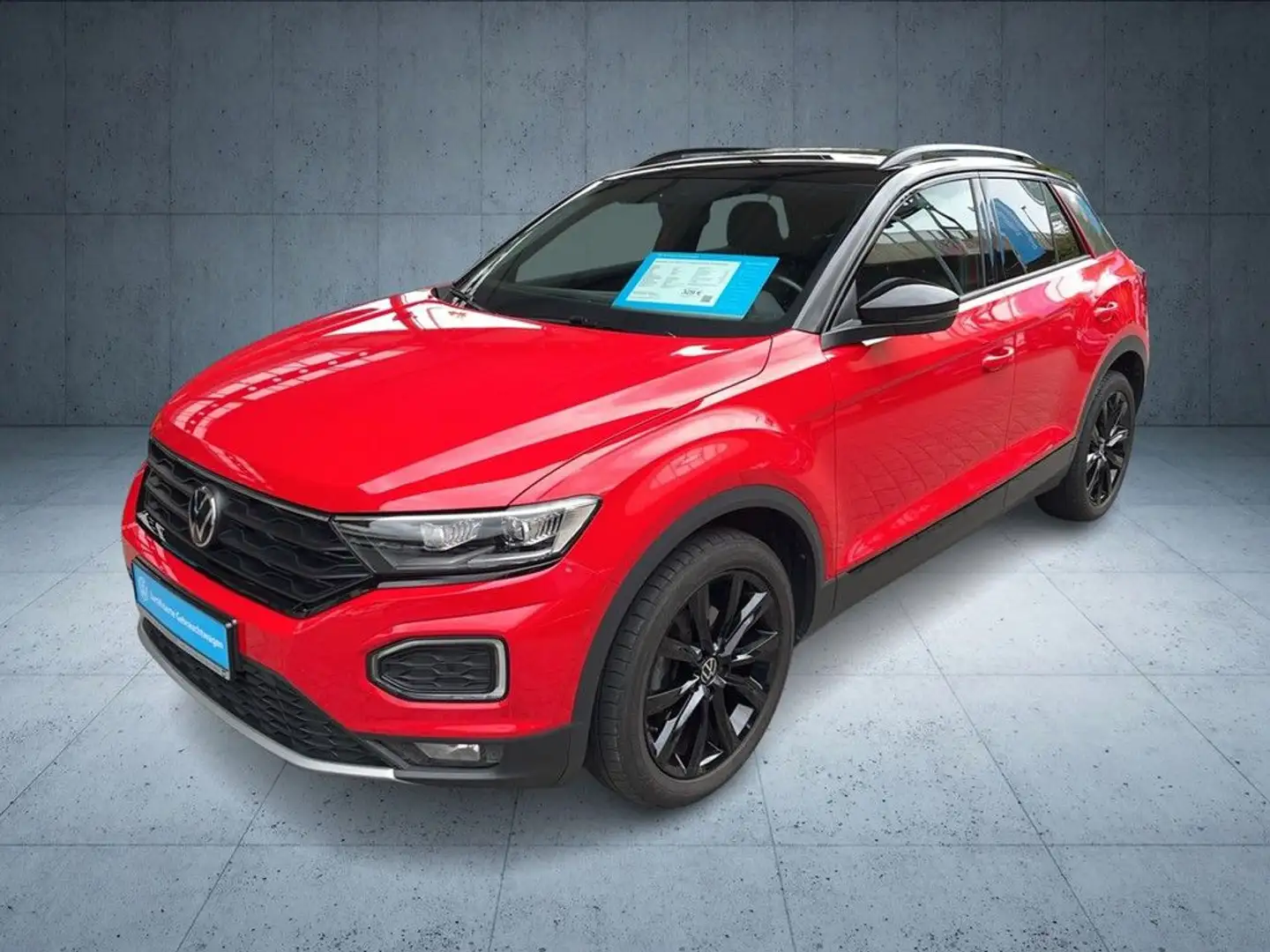 Volkswagen T-Roc Sport 1.5 l TSI Sport Navi DAB+ Rückfahrka Rot - 2
