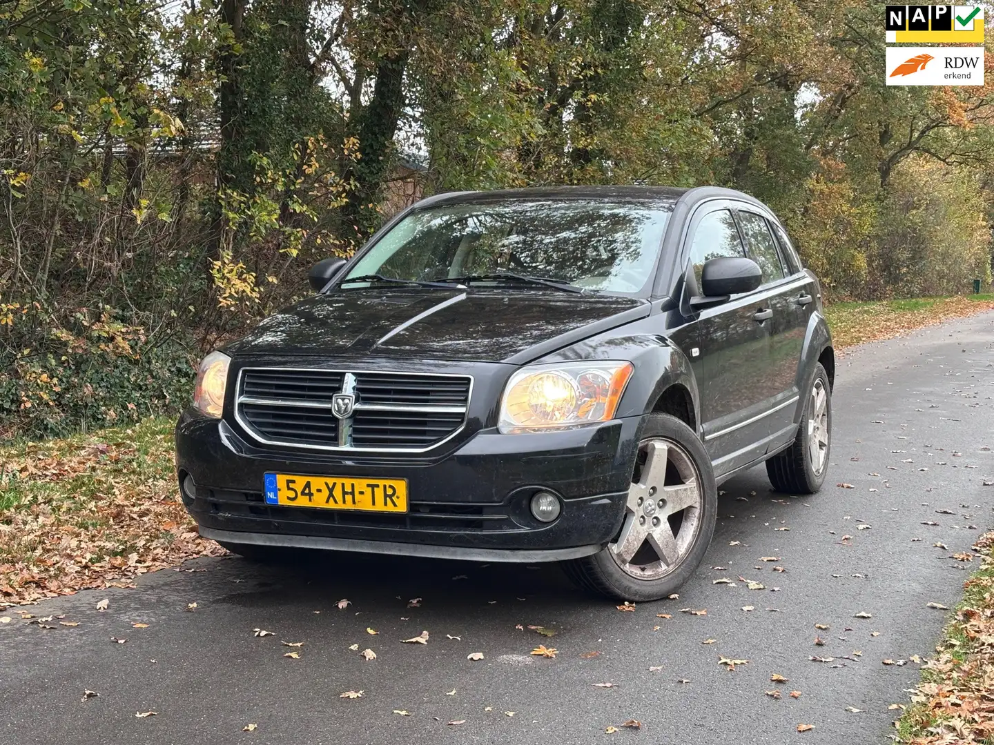 Dodge Caliber 1.8 SXT | "164.000" KM NAP + Cruise Nu € 1.500,-!! Zwart - 1