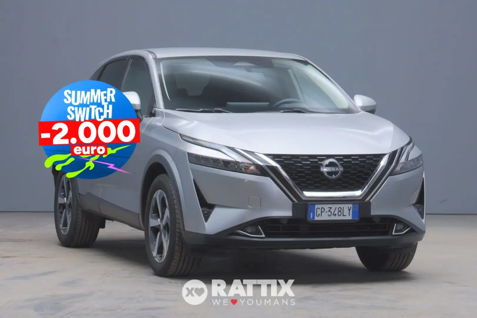 Nissan Qashqai 1.3 Mhev 140CV N-Connecta Nero - 1