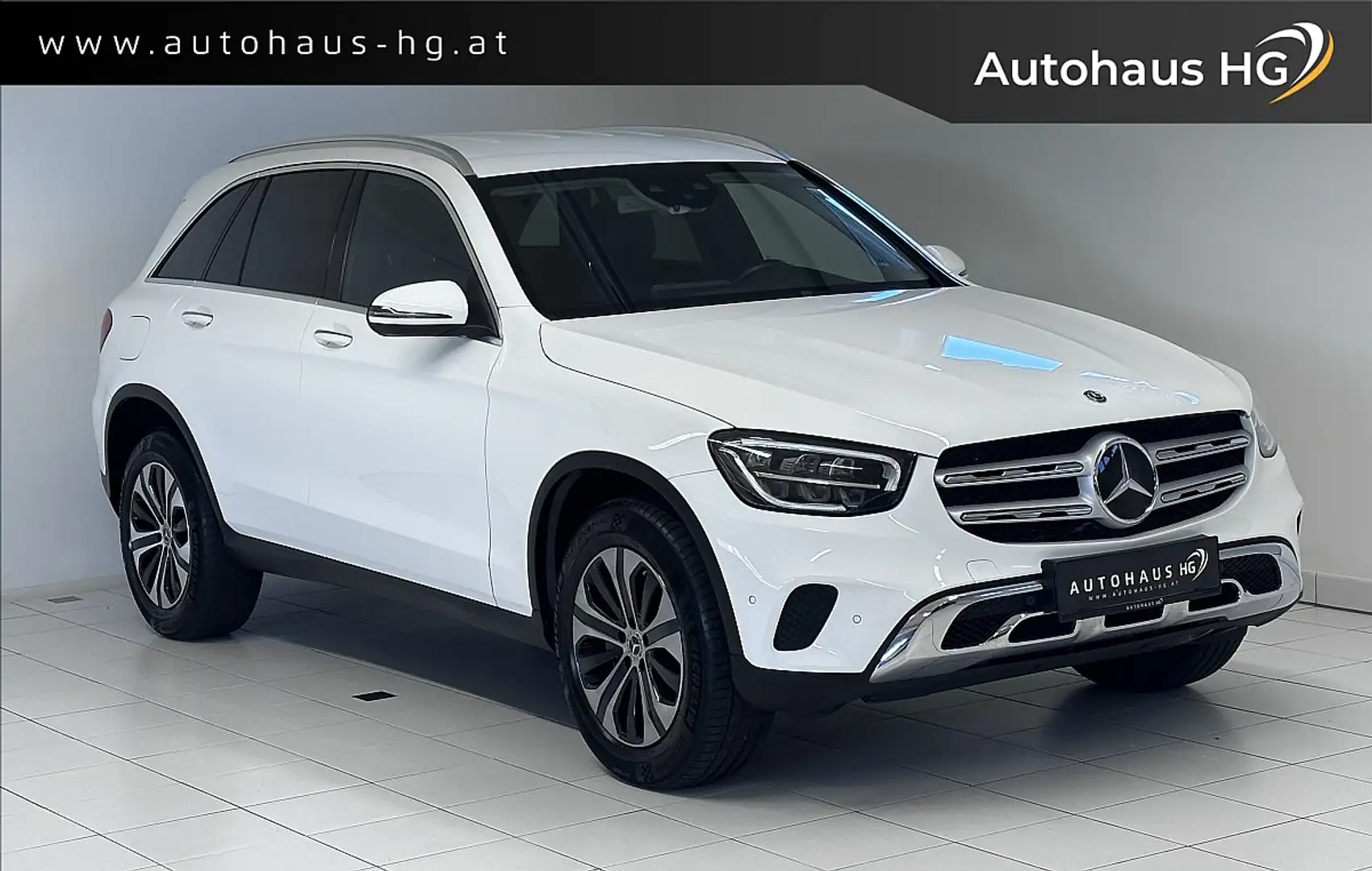 Mercedes-Benz GLC 220 d 4MATIC Aut.*LCI*LED*AHK*DISTRONIC*TOT-WINKEL-A* Weiß - 1