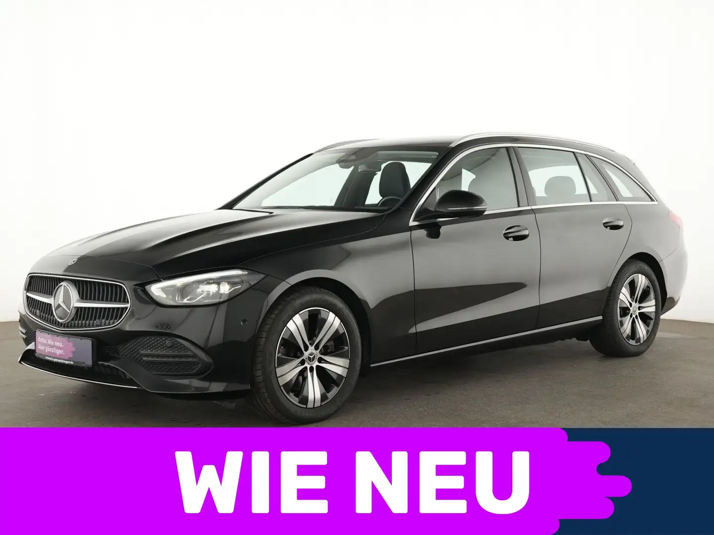 Mercedes-Benz C 200 d Avantgarde LED|Navi|Park-Paket|Kamera|SHZ Czarny - 1