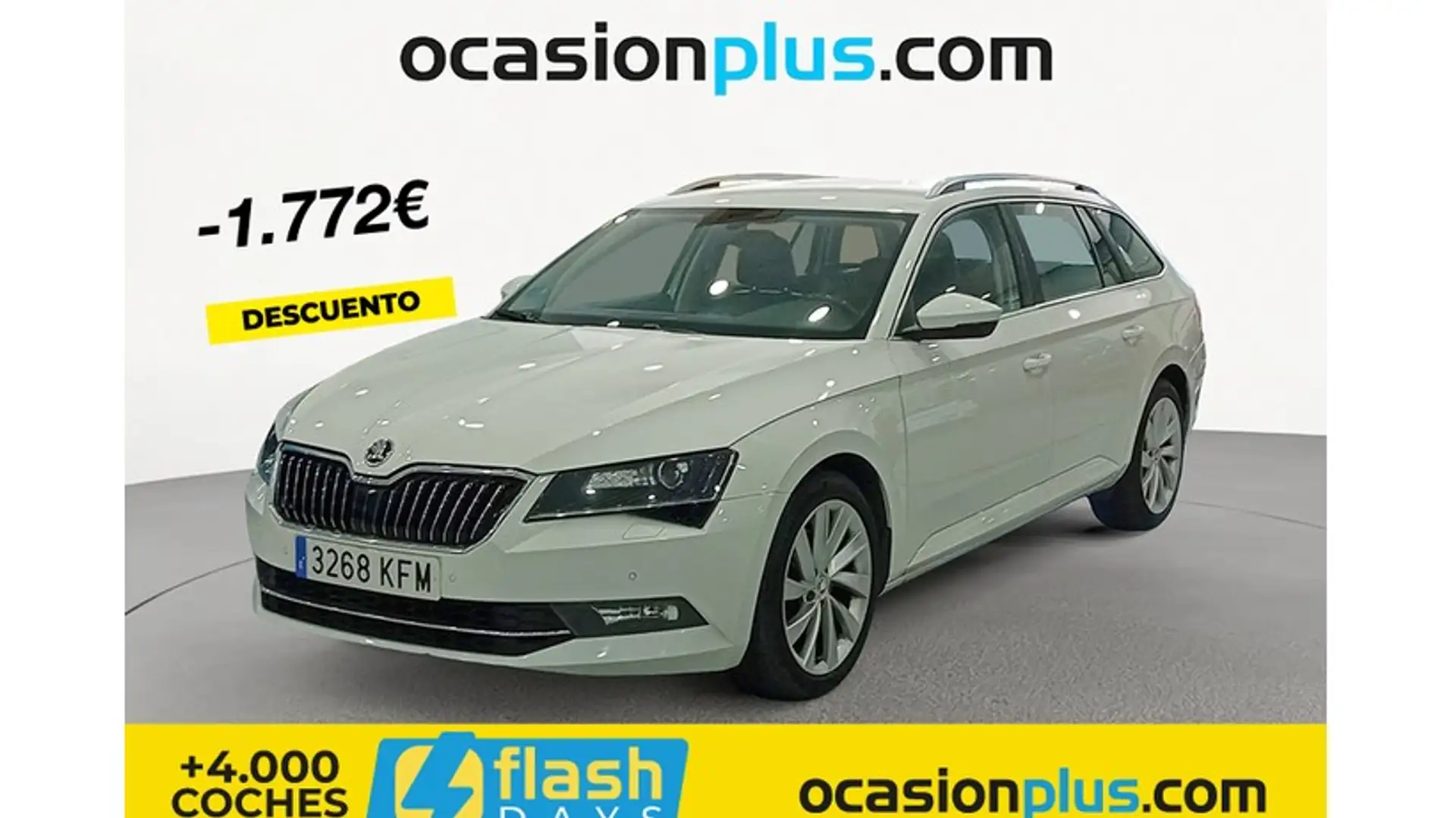 Skoda Superb Combi 2.0TDI AdBlue Style DSG6 4x4 140kW Blanc - 1