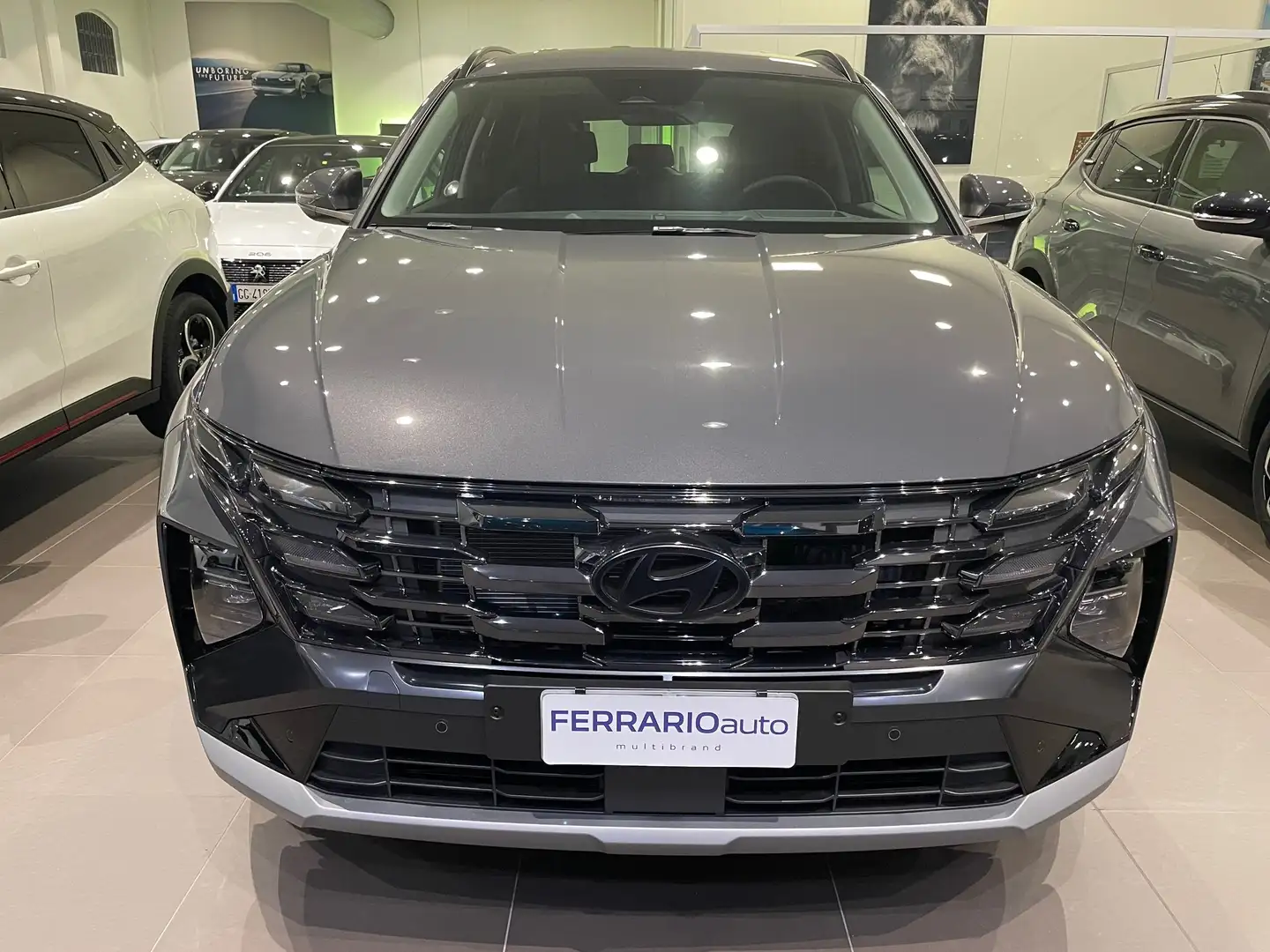 Hyundai TUCSON Tucson III 1.6 hev Exellence 4wd 215cv auto - KM0 Grau - 2