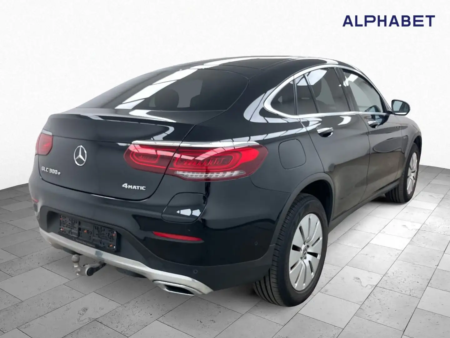 Mercedes-Benz 300 GLC-Coupe  e 4Matic AHK 360° Lane BLIS Key RKam Czarny - 2