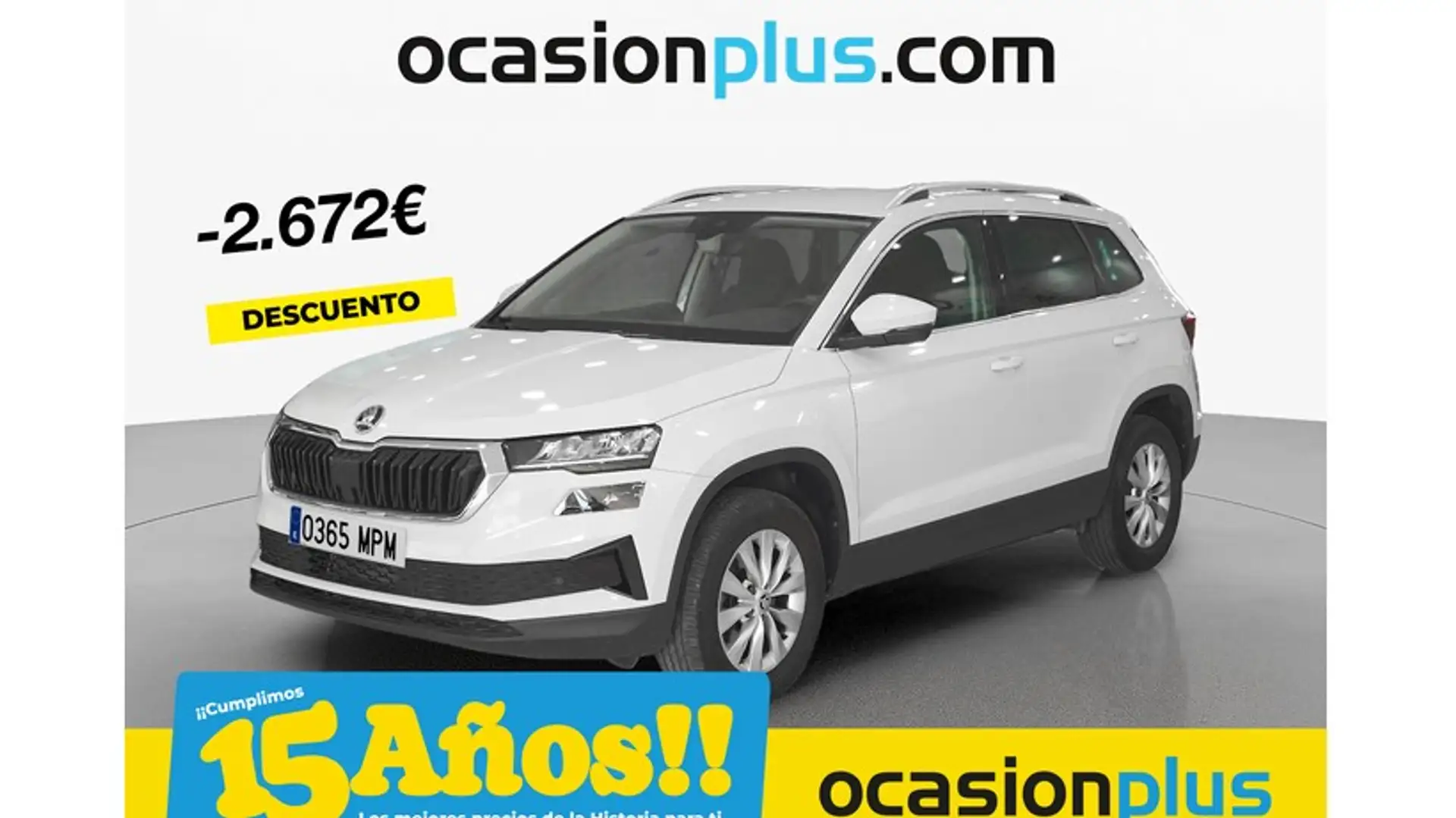 Skoda Karoq 2.0TDI Adblue Selection 85kW Blanc - 1