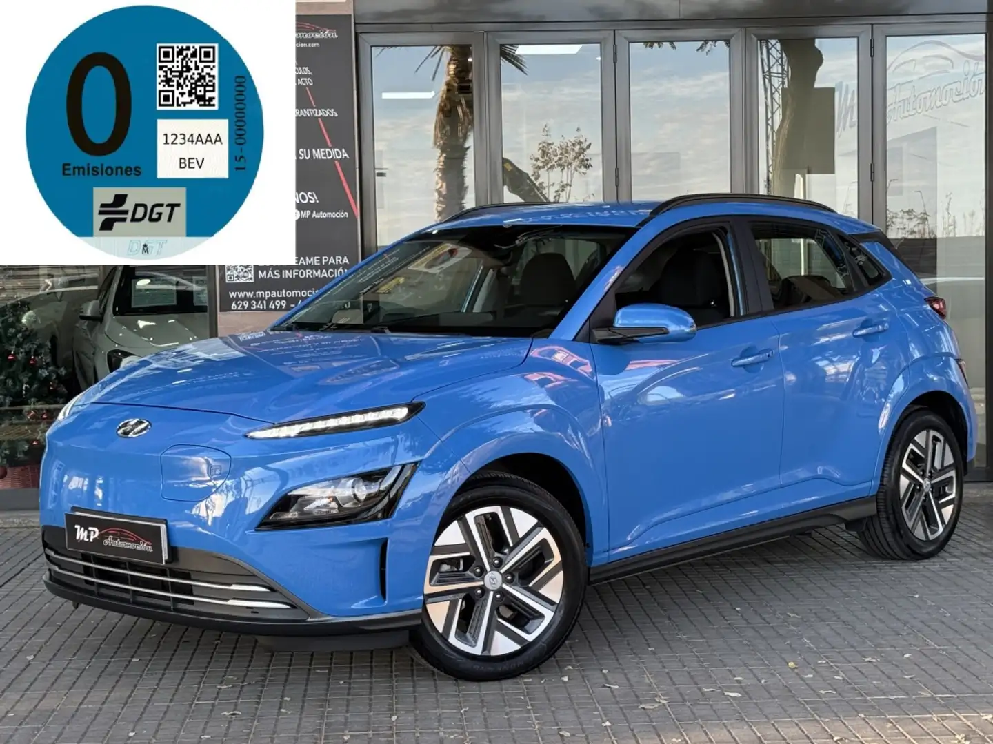Hyundai KONA EV Maxx 150kW Bleu - 1
