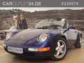 Porsche 993 Carrera Cabrio 2.HD deutsch Scheckheft Blau - thumbnail 1