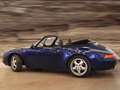 Porsche 993 Carrera Cabrio 2.HD deutsch Scheckheft Blau - thumbnail 3
