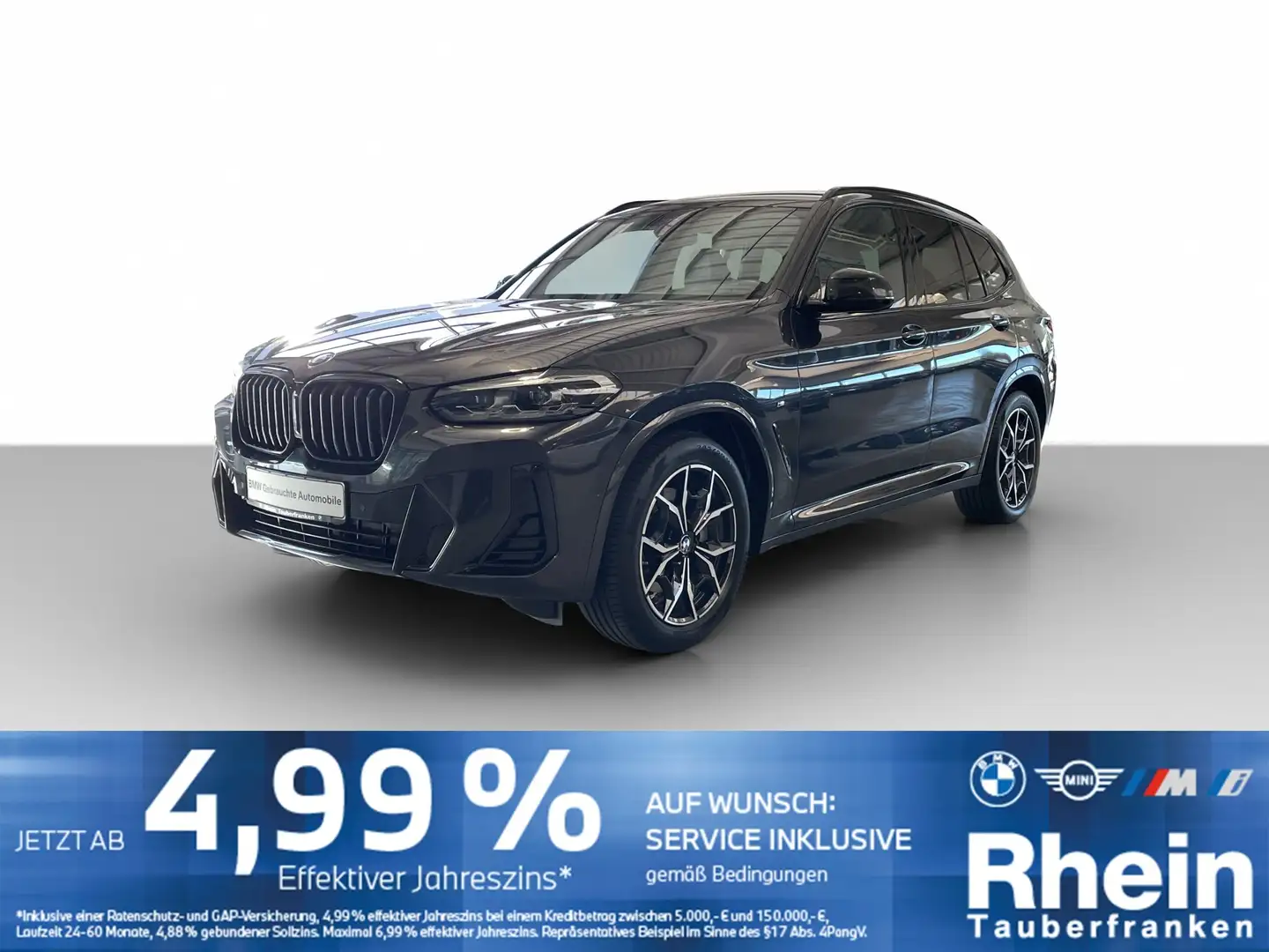 BMW X3 xDrive30d SAG M Sportpaket SHZ*hk*AKUSTIK*CAM Grau - 1