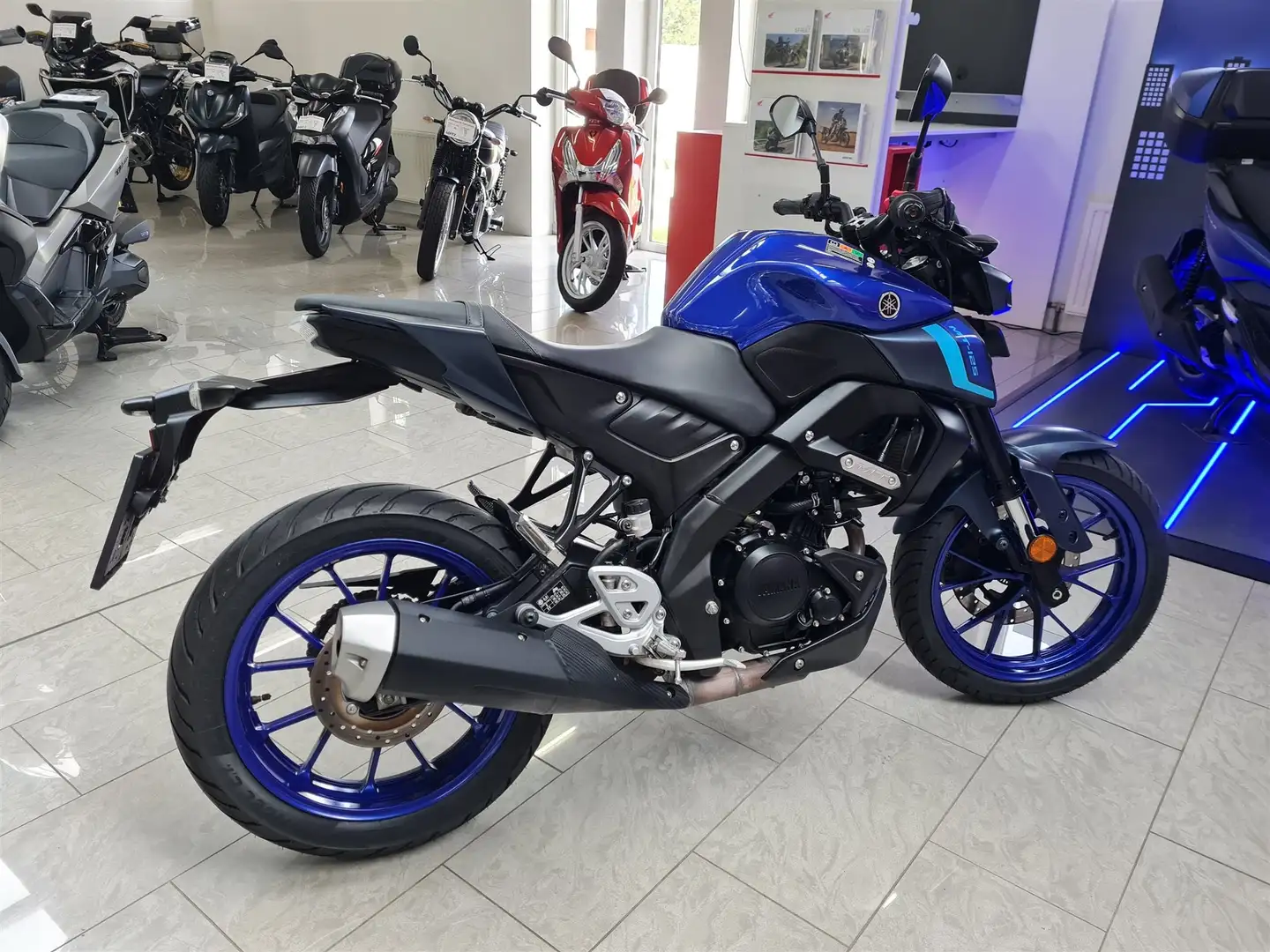 Yamaha MT-125 MT125 Blau - 2