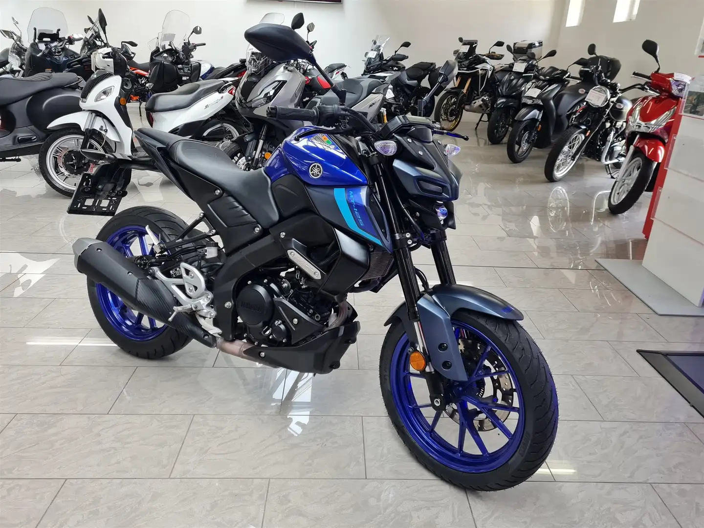 Yamaha MT-125 MT125 Blau - 1
